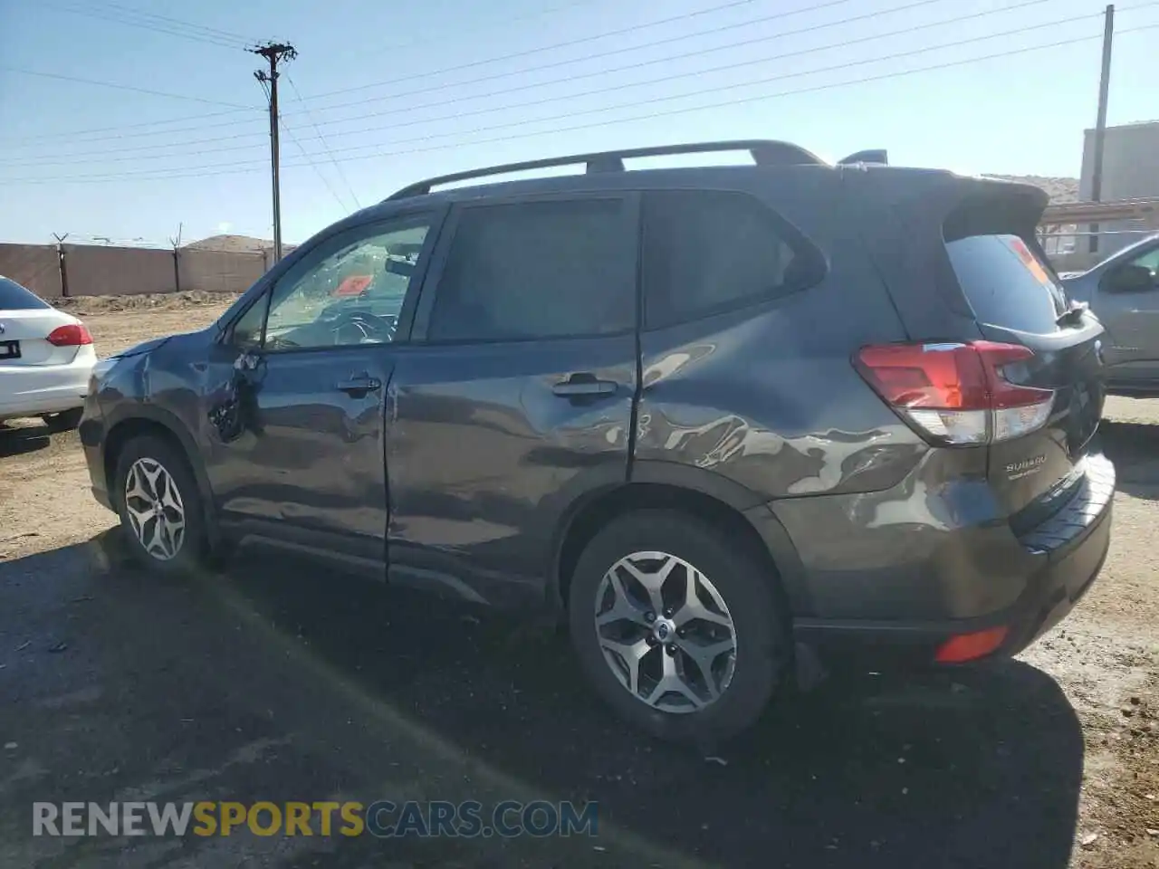2 Photograph of a damaged car JF2SKAJC8MH417084 SUBARU FORESTER 2021