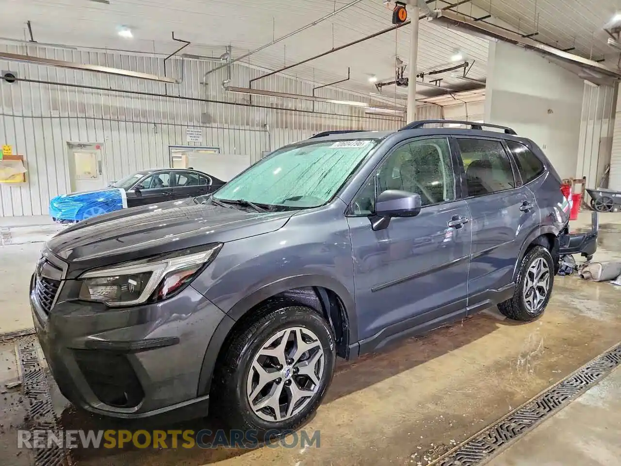 1 Photograph of a damaged car JF2SKAJC8MH513295 SUBARU FORESTER 2021
