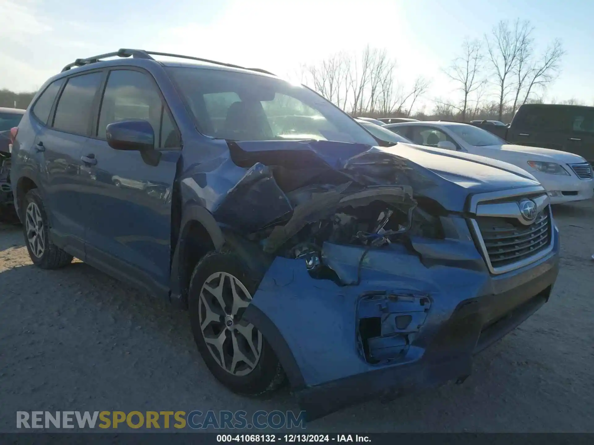 1 Photograph of a damaged car JF2SKAJC8MH551304 SUBARU FORESTER 2021