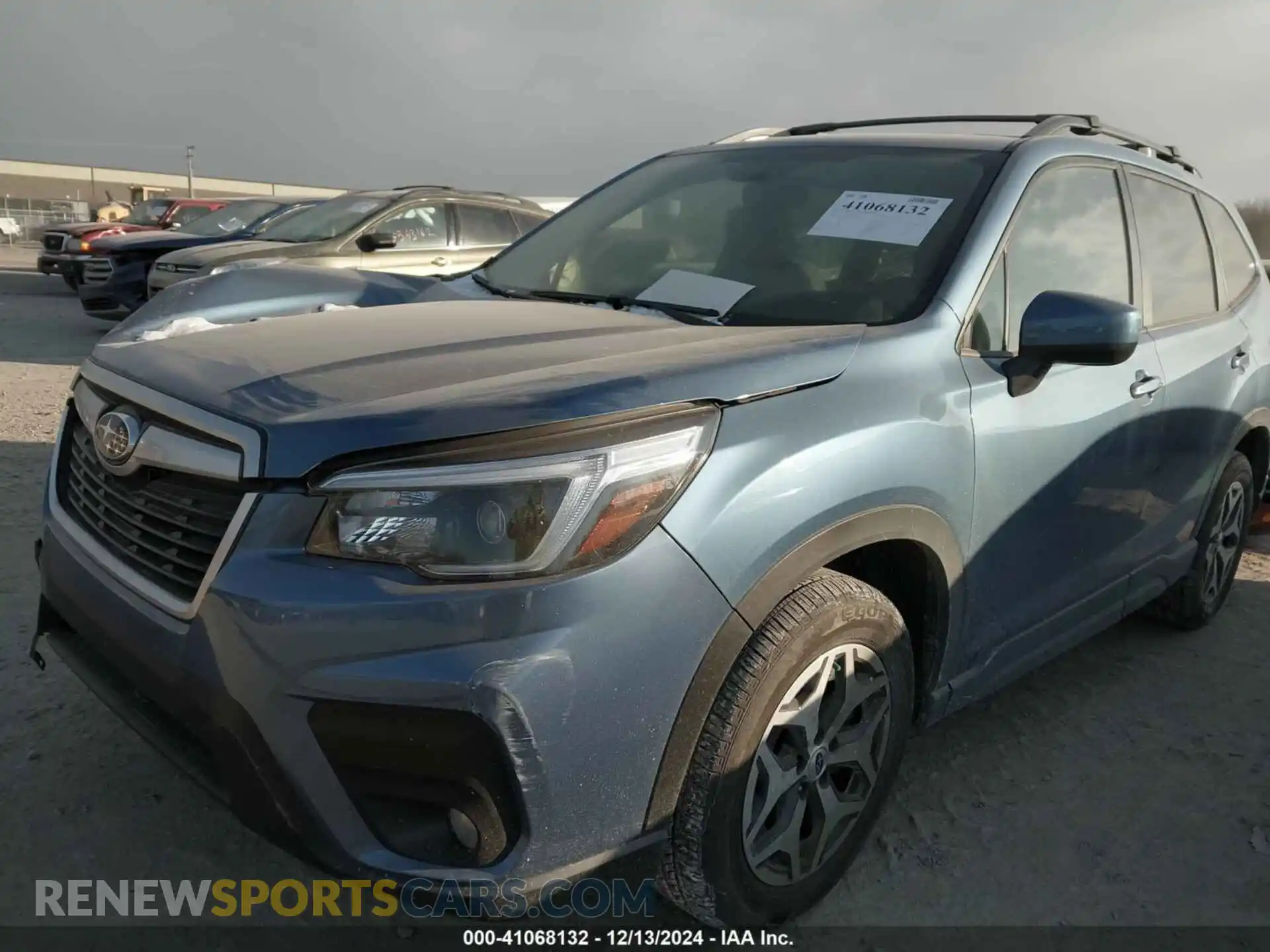 2 Photograph of a damaged car JF2SKAJC8MH551304 SUBARU FORESTER 2021