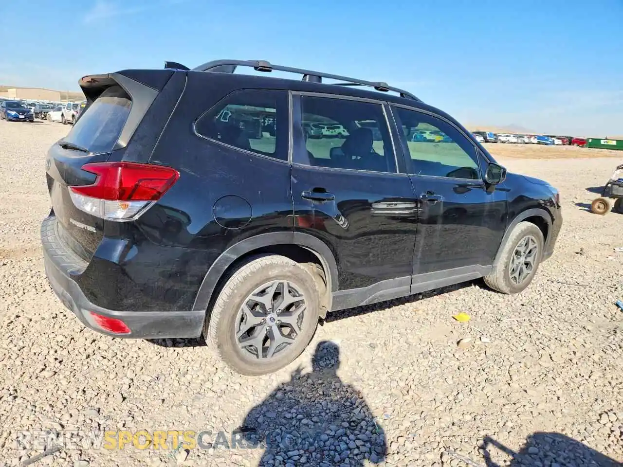 3 fotografías del automóvil dañado JF2SKAJC8MH572301 SUBARU FORESTER 2021