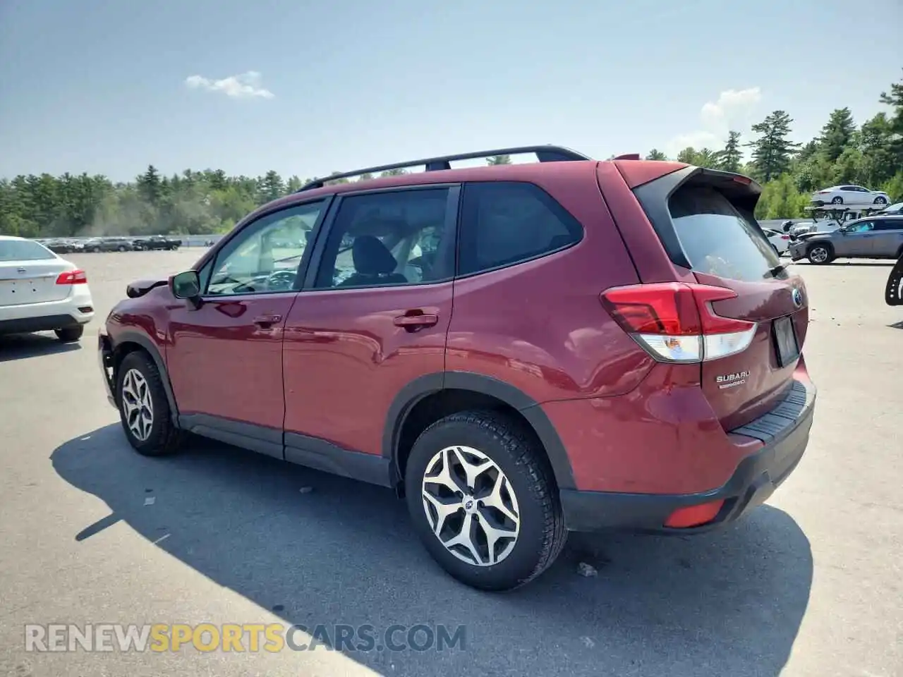 2 Photograph of a damaged car JF2SKAJC9MH456329 SUBARU FORESTER 2021