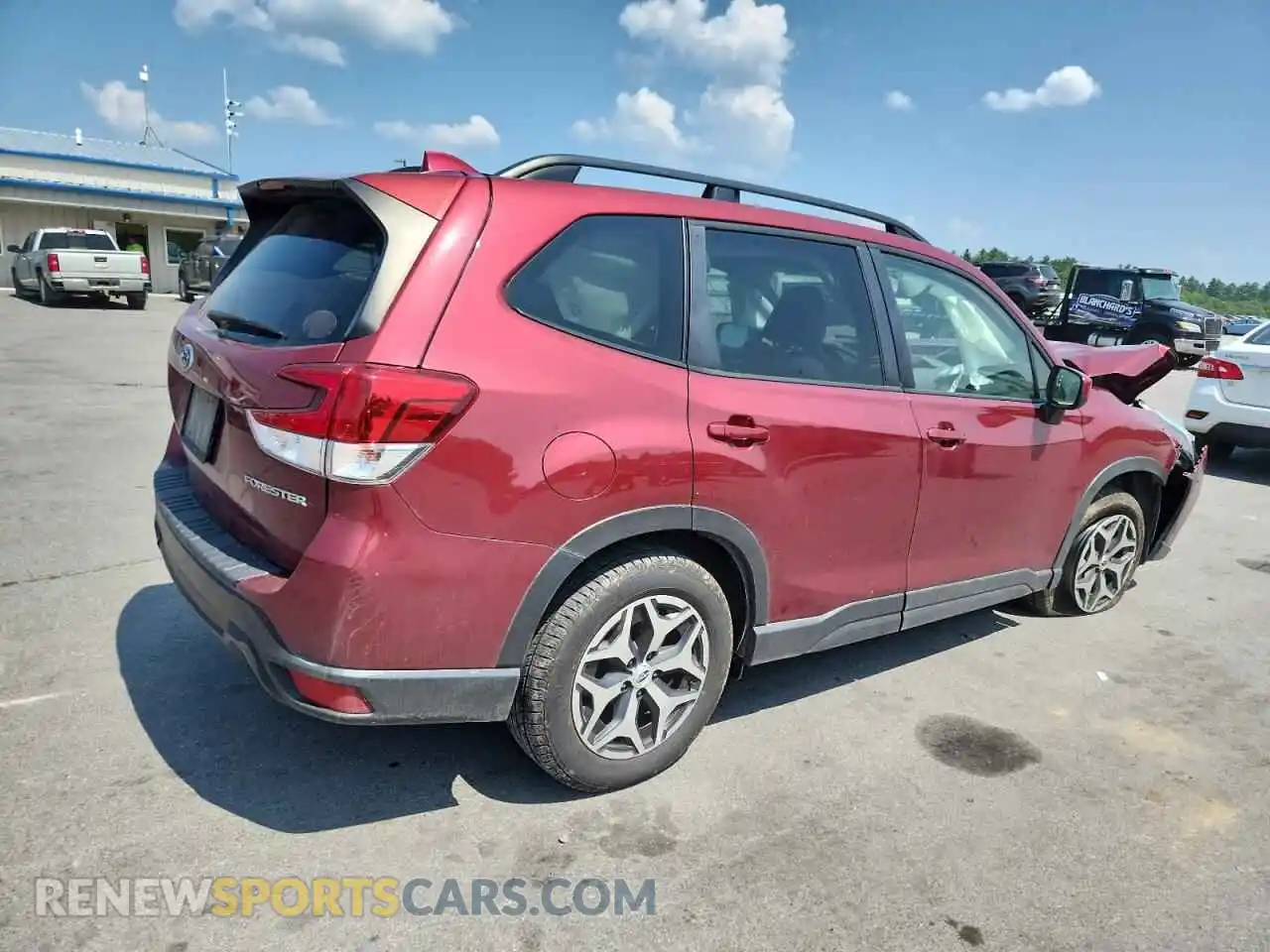 3 Photograph of a damaged car JF2SKAJC9MH456329 SUBARU FORESTER 2021