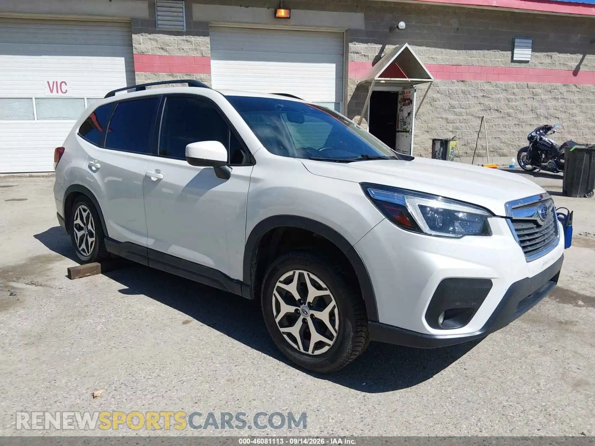 1 Photograph of a damaged car JF2SKAJC9MH478976 SUBARU FORESTER 2021