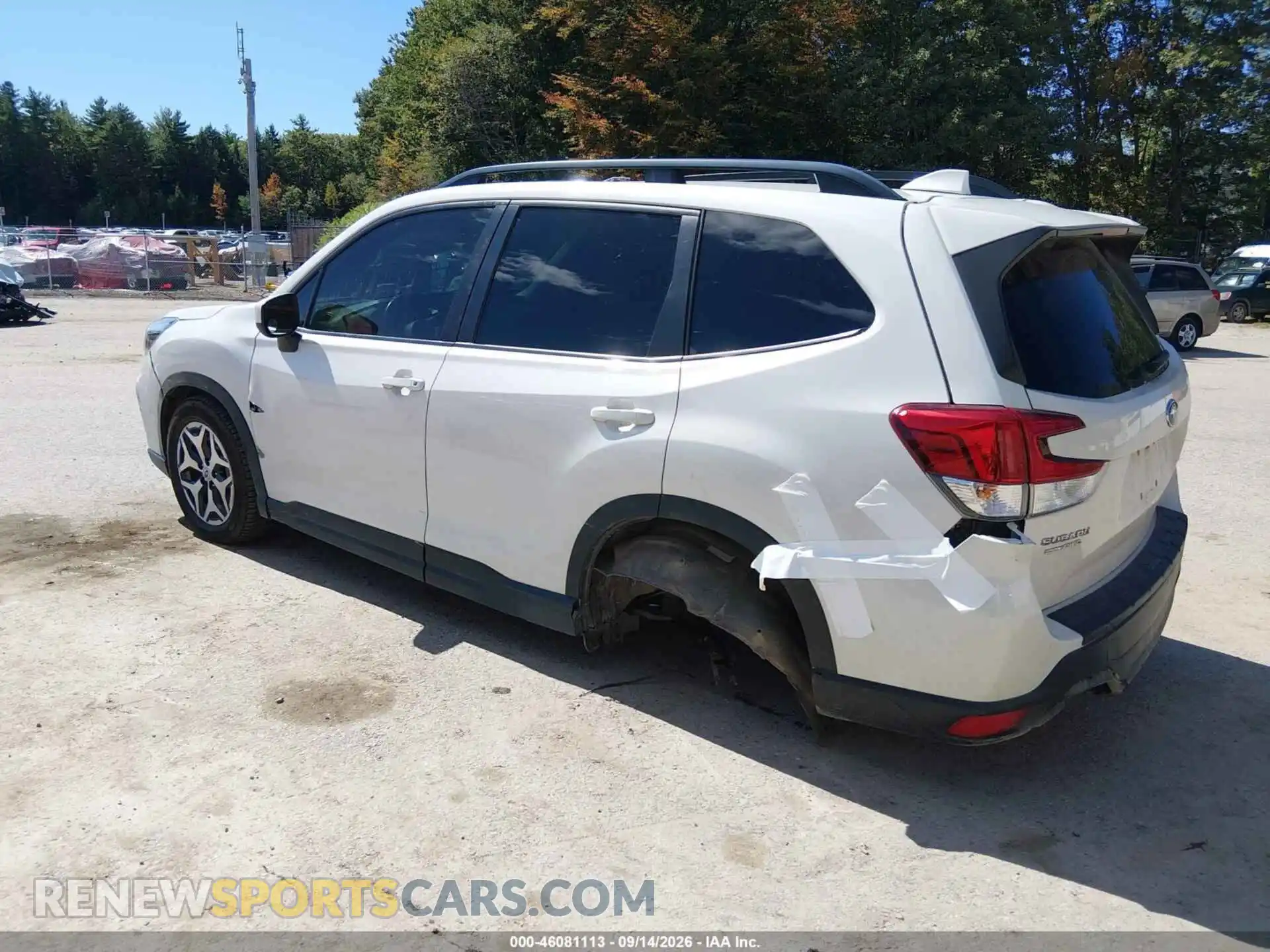 3 Photograph of a damaged car JF2SKAJC9MH478976 SUBARU FORESTER 2021