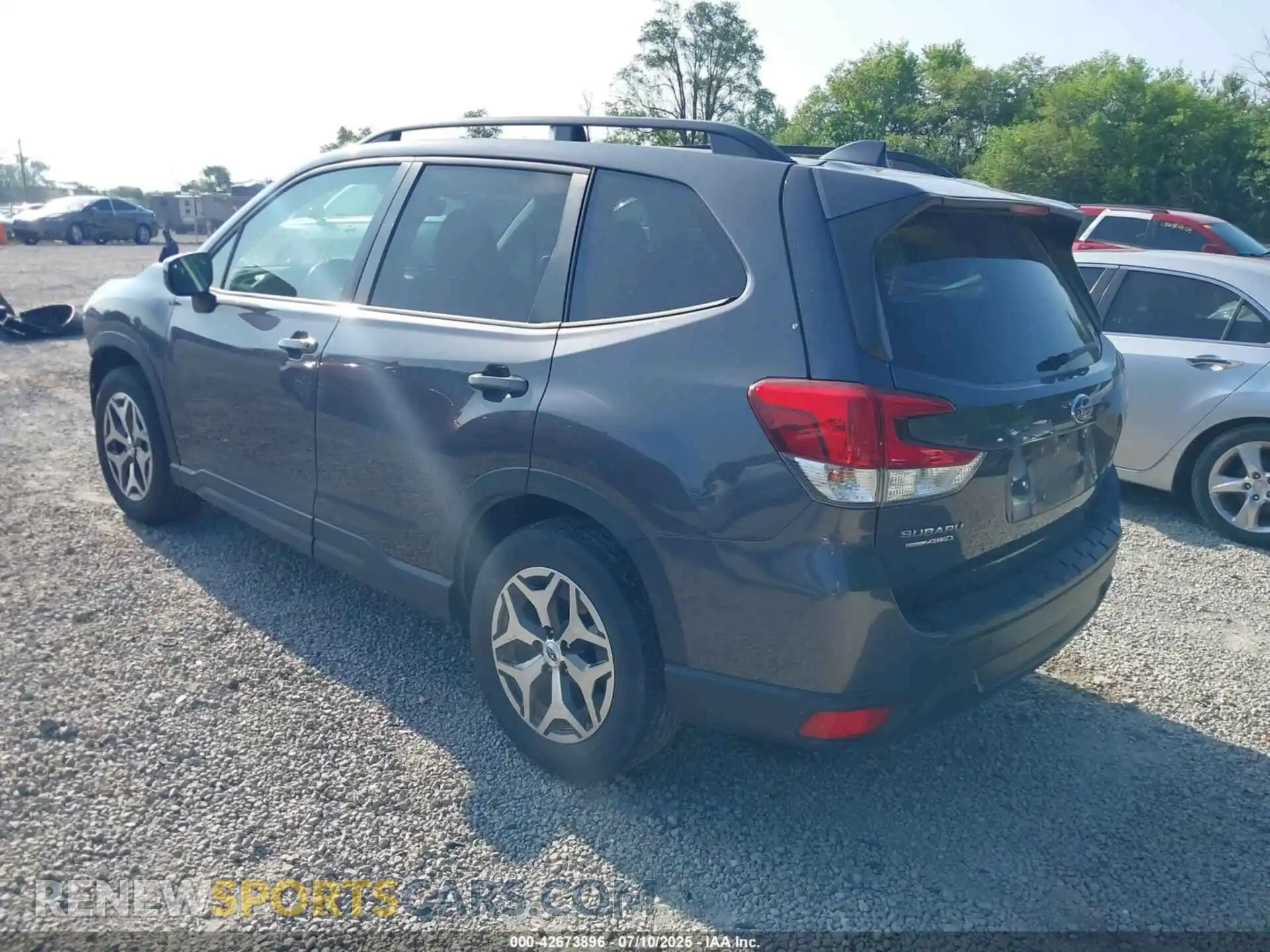 3 Photograph of a damaged car JF2SKAJC9MH562537 SUBARU FORESTER 2021