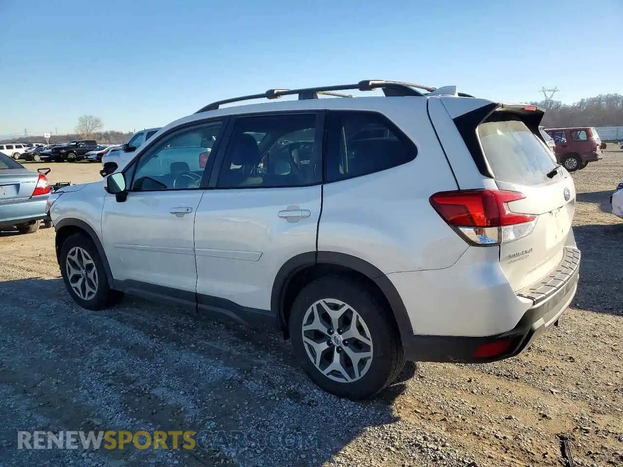 2 Photograph of a damaged car JF2SKAJCXMH417104 SUBARU FORESTER 2021