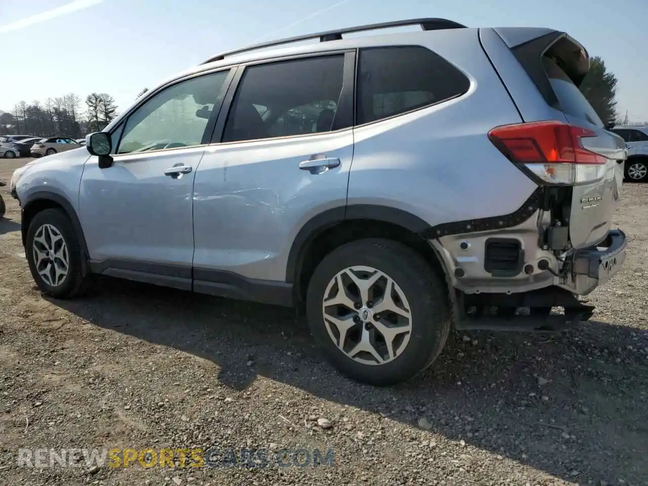 2 Photograph of a damaged car JF2SKAJCXMH444867 SUBARU FORESTER 2021
