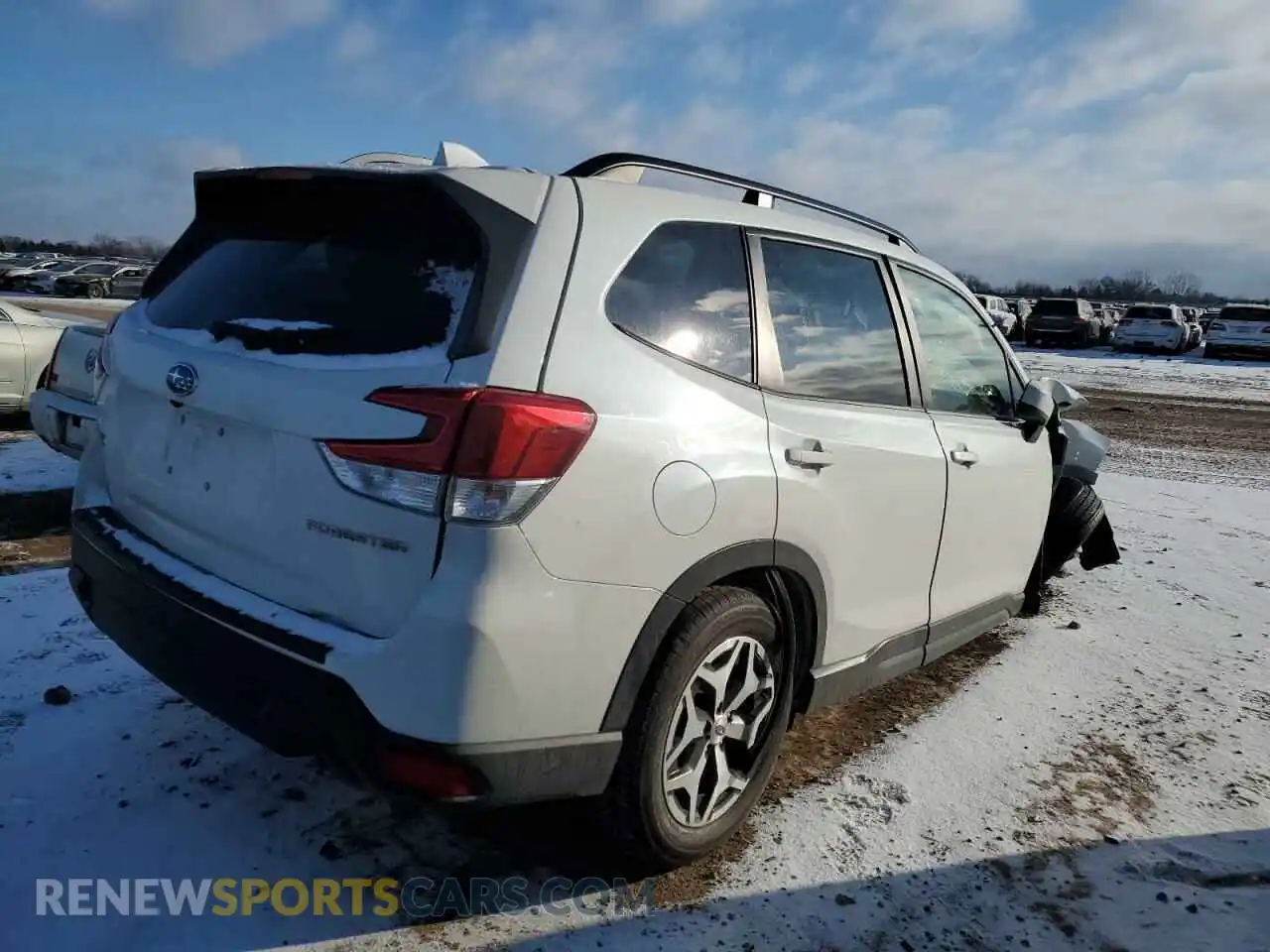 3 Photograph of a damaged car JF2SKAJCXMH453357 SUBARU FORESTER 2021