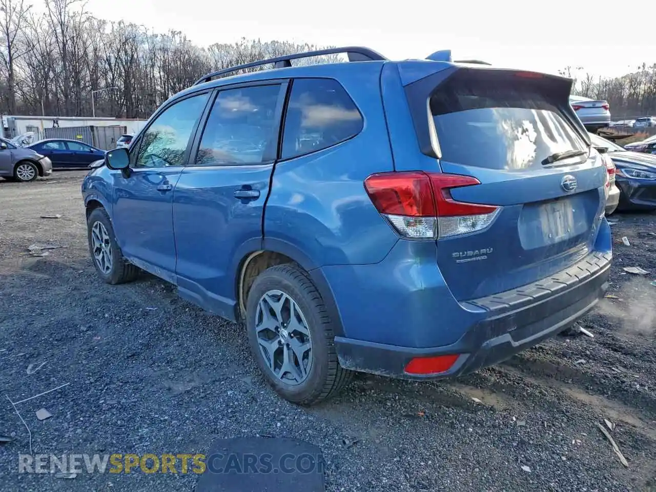 2 Photograph of a damaged car JF2SKAJCXMH490697 SUBARU FORESTER 2021