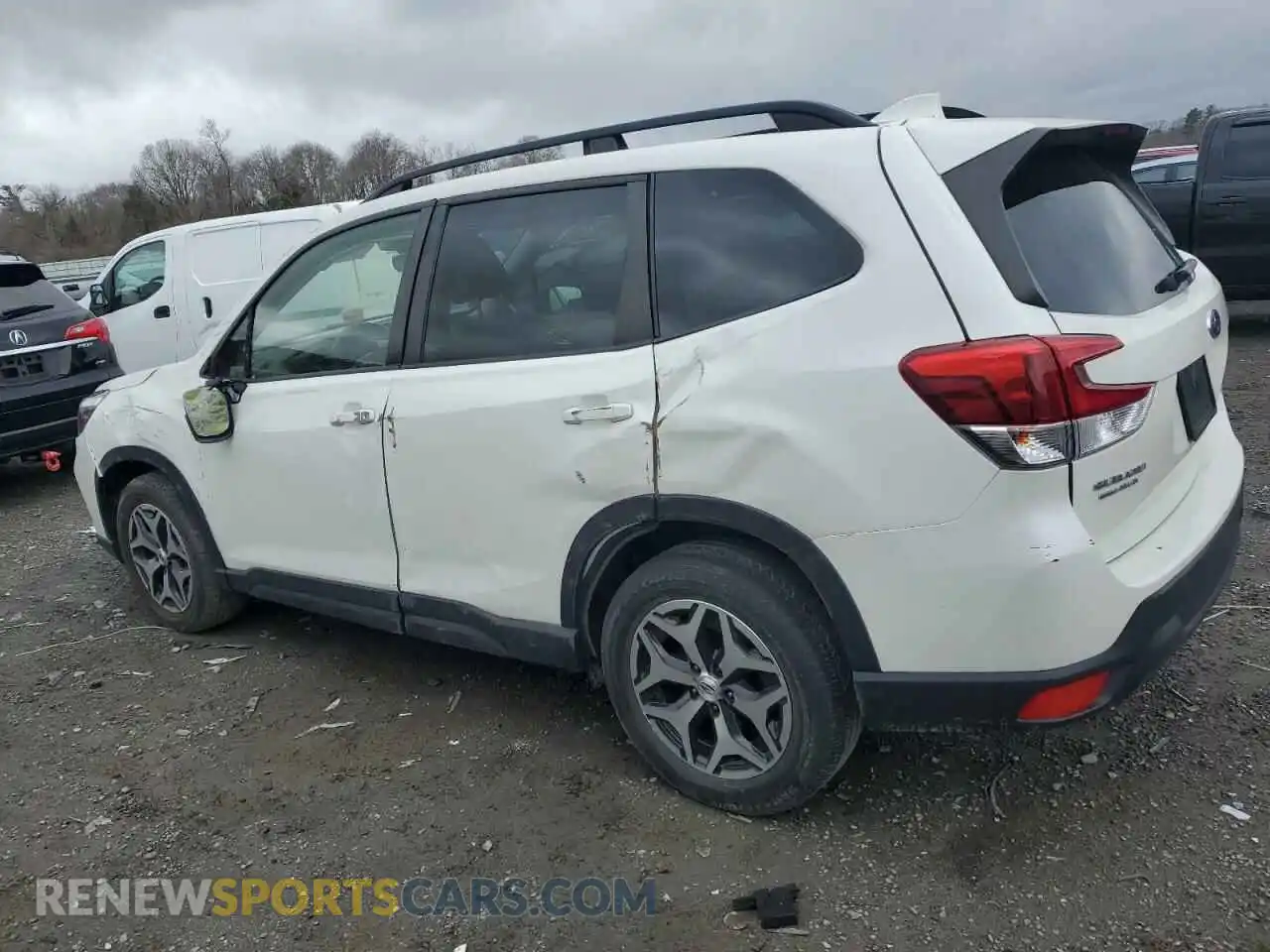 2 Photograph of a damaged car JF2SKAJCXMH531085 SUBARU FORESTER 2021
