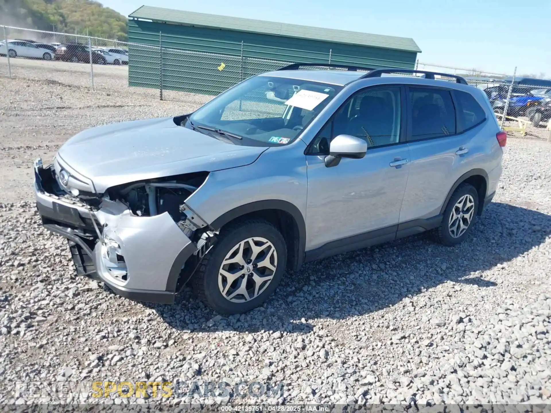 2 Photograph of a damaged car JF2SKAJCXMH554771 SUBARU FORESTER 2021