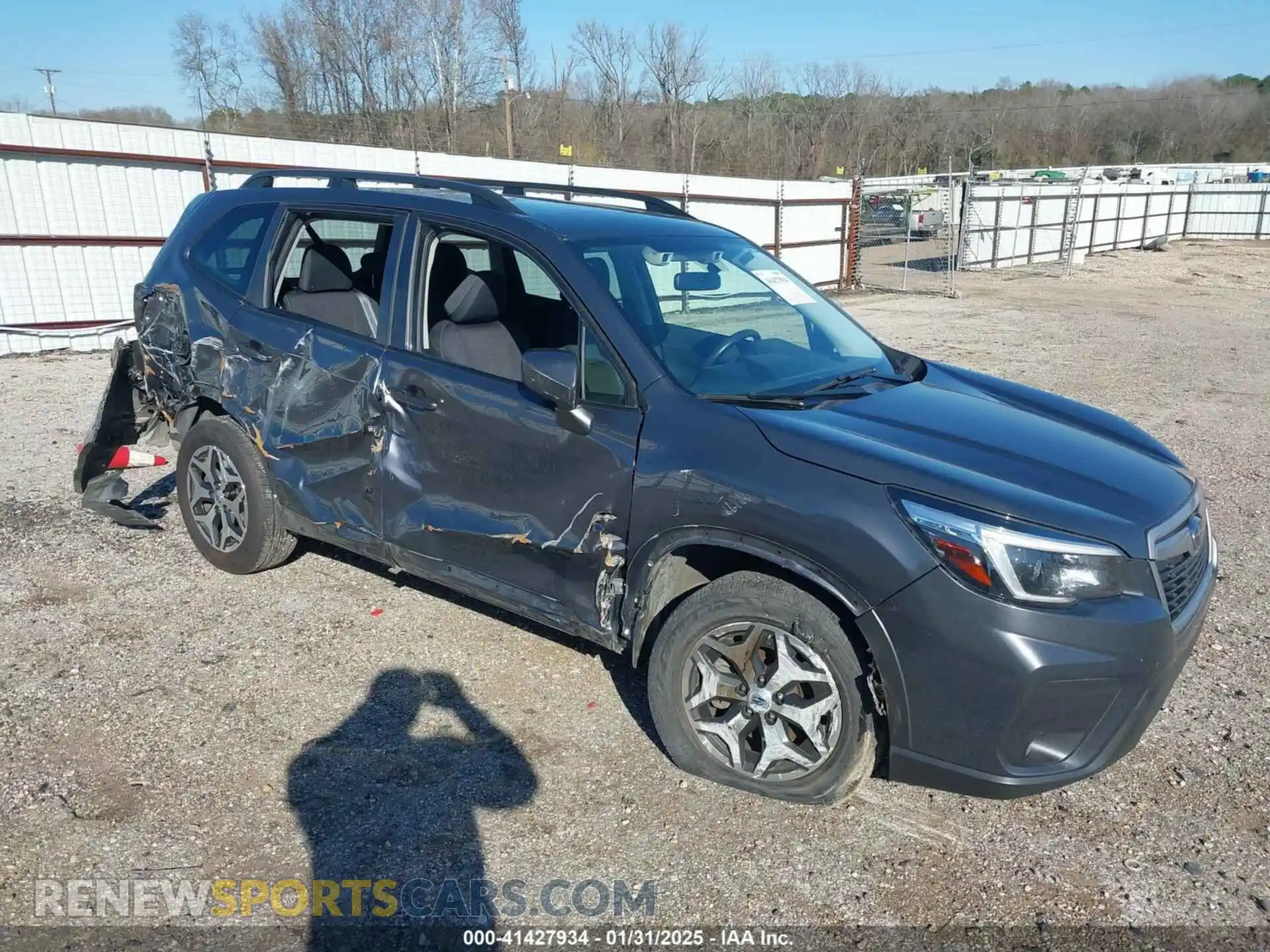 1 fotografías del automóvil dañado JF2SKAJCXMH556438 SUBARU FORESTER 2021