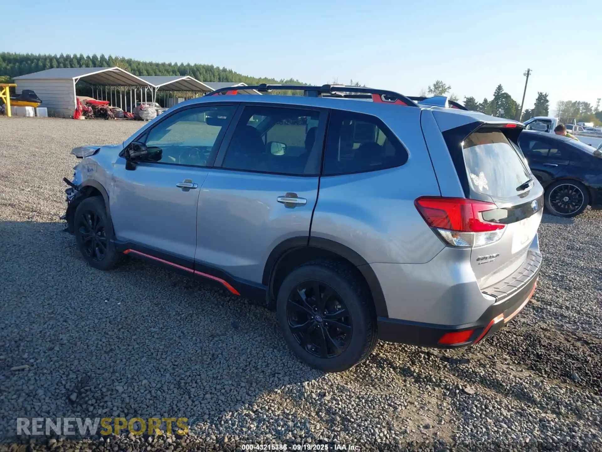 3 Photograph of a damaged car JF2SKALC1MH431597 SUBARU FORESTER 2021