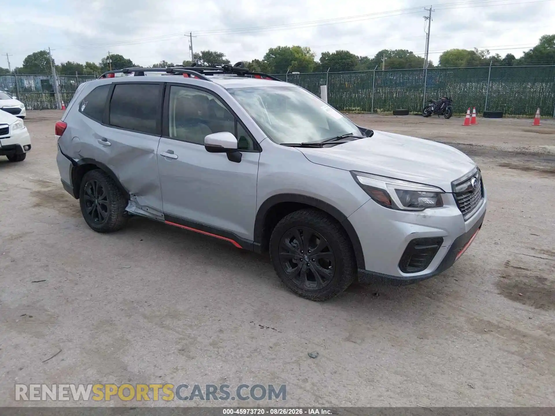 1 Photograph of a damaged car JF2SKALC4MH462469 SUBARU FORESTER 2021