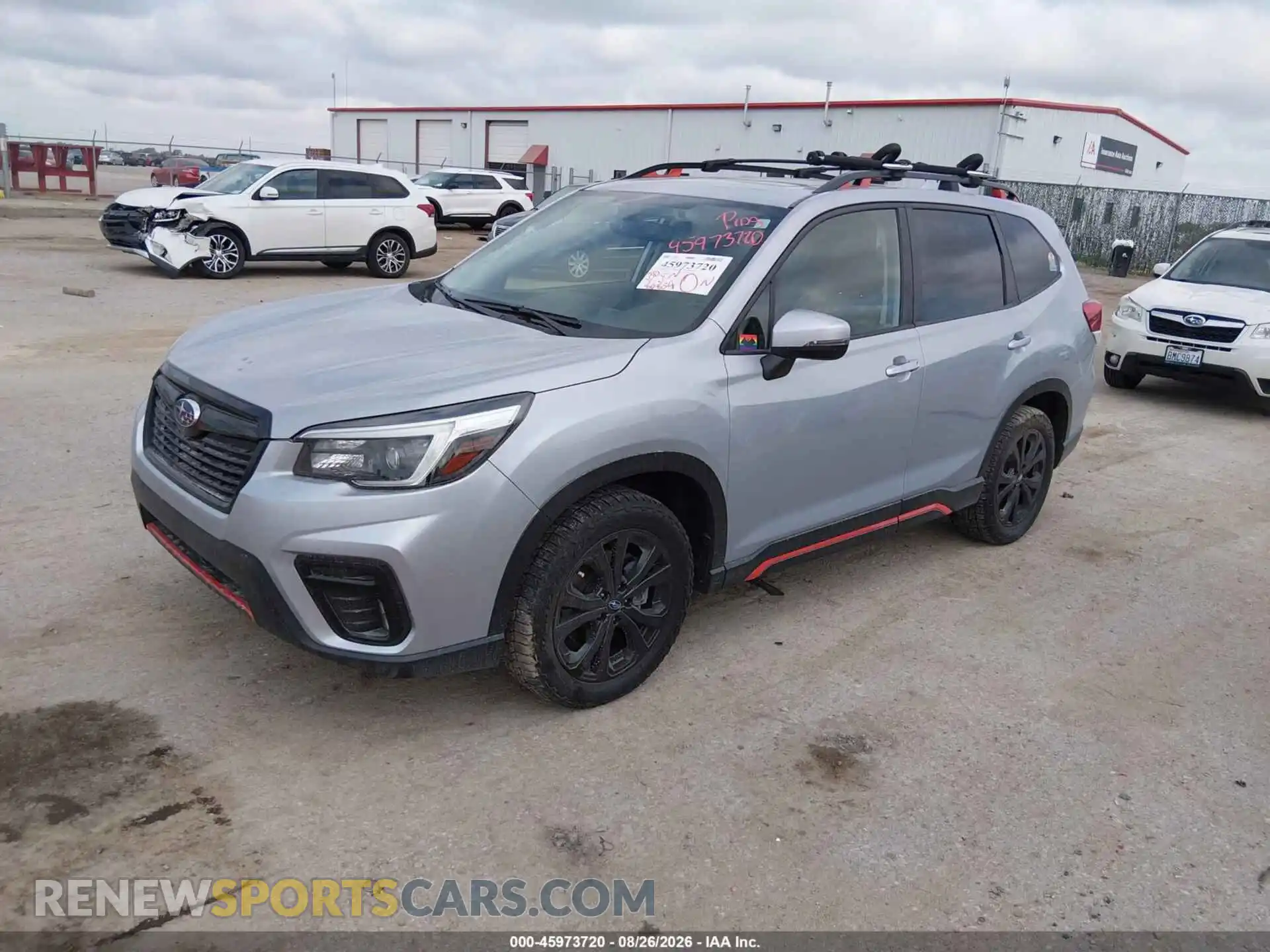 2 Photograph of a damaged car JF2SKALC4MH462469 SUBARU FORESTER 2021