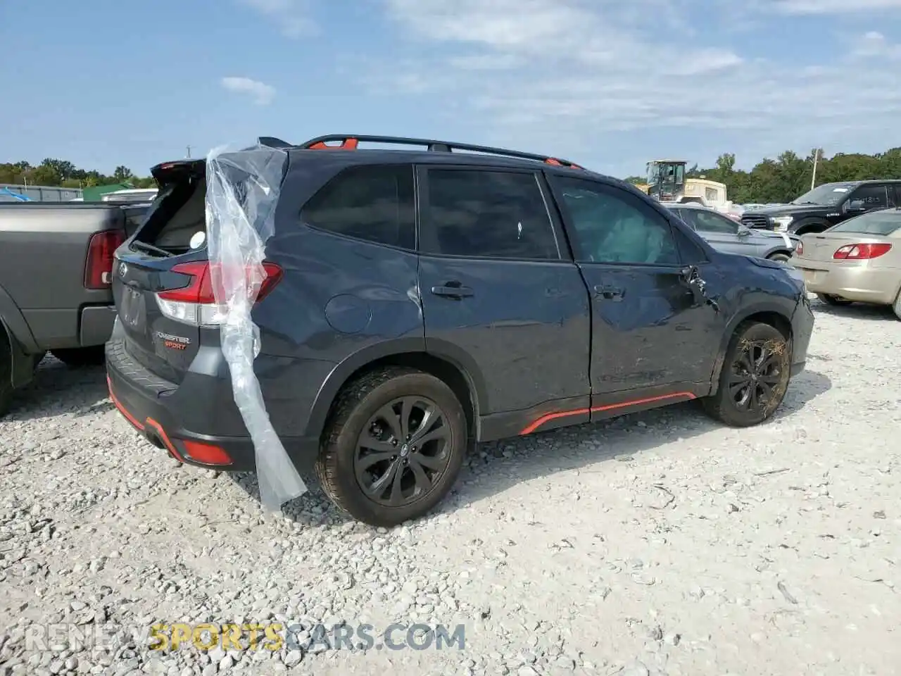 3 Photograph of a damaged car JF2SKALC7MH490623 SUBARU FORESTER 2021