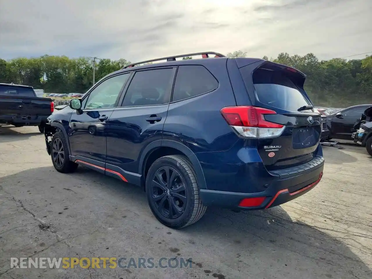 2 Photograph of a damaged car JF2SKALC7MH496437 SUBARU FORESTER 2021