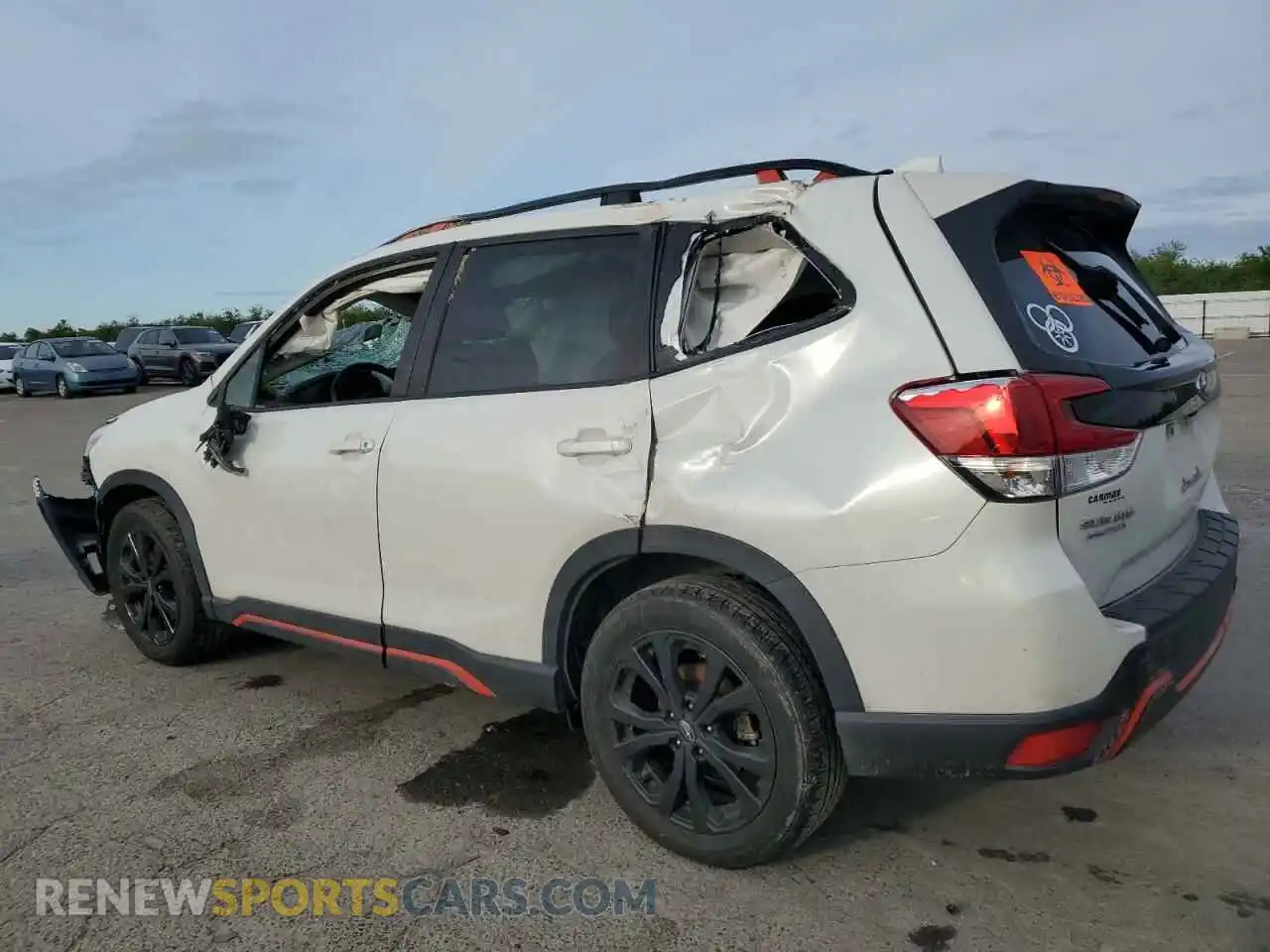 2 Photograph of a damaged car JF2SKALC8MH406793 SUBARU FORESTER 2021