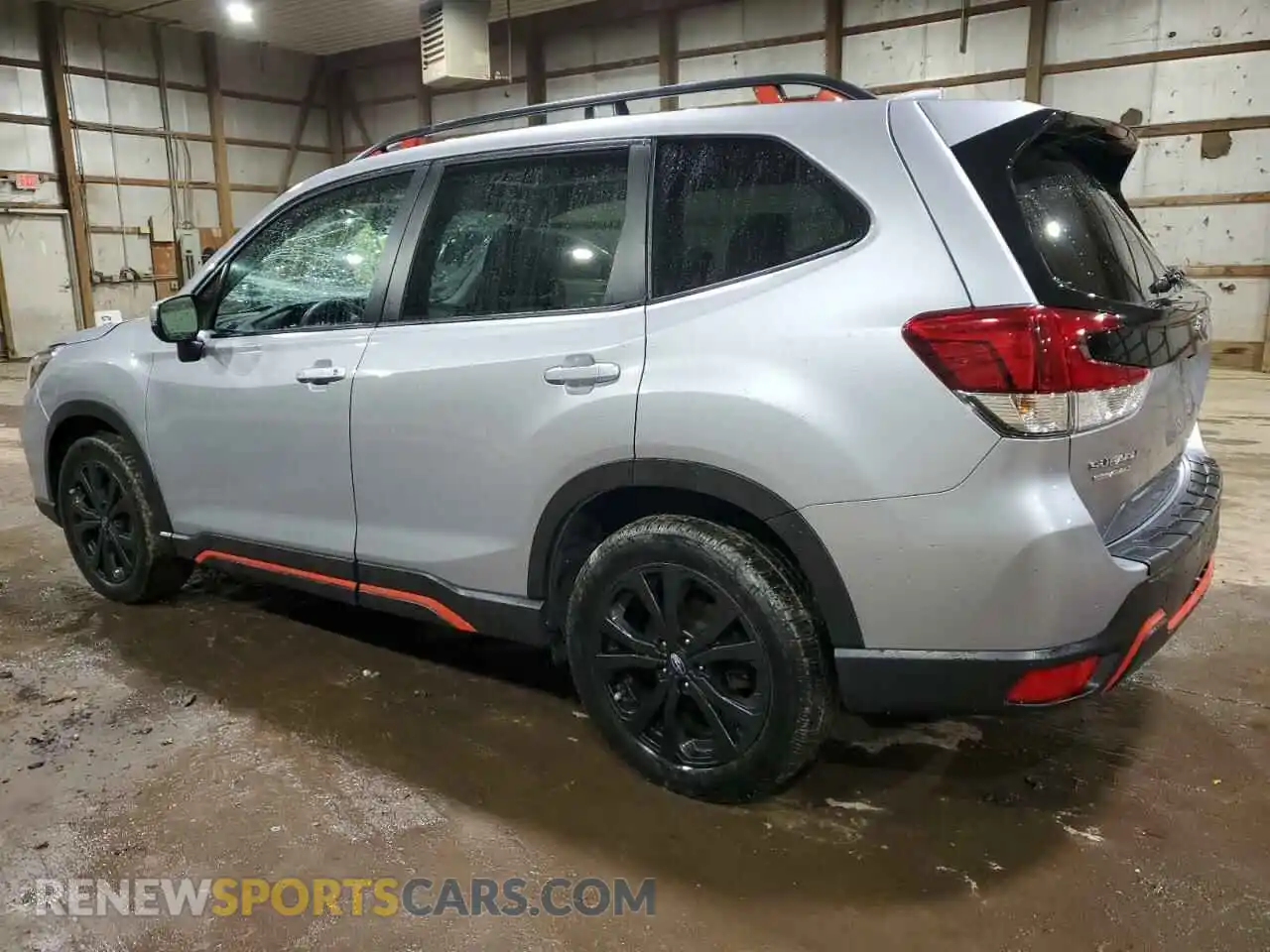 2 Photograph of a damaged car JF2SKALC8MH409418 SUBARU FORESTER 2021