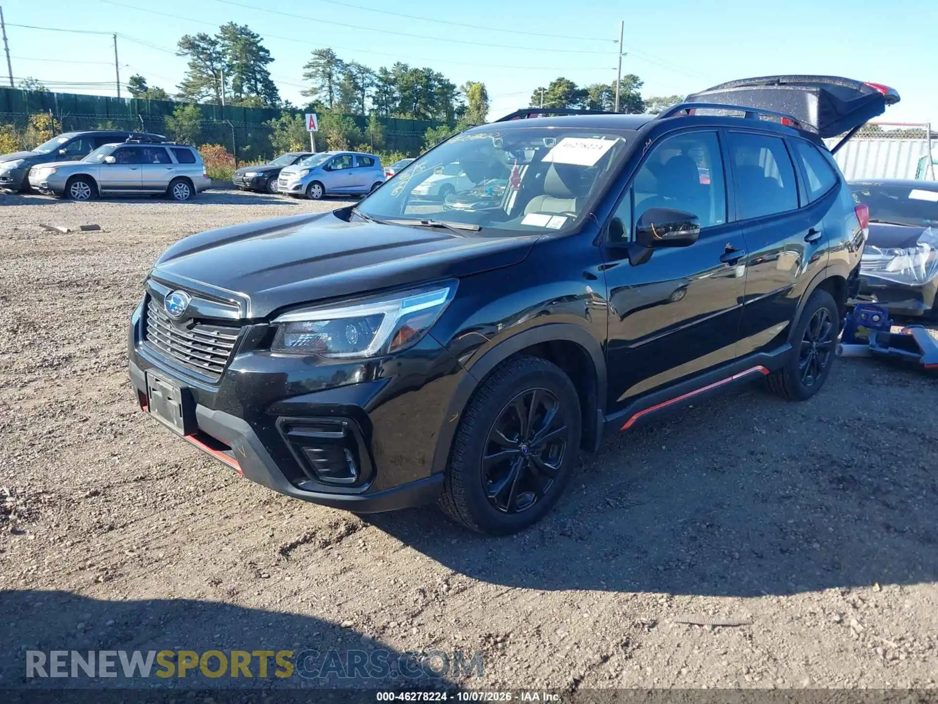 2 Photograph of a damaged car JF2SKARC0MH424406 SUBARU FORESTER 2021