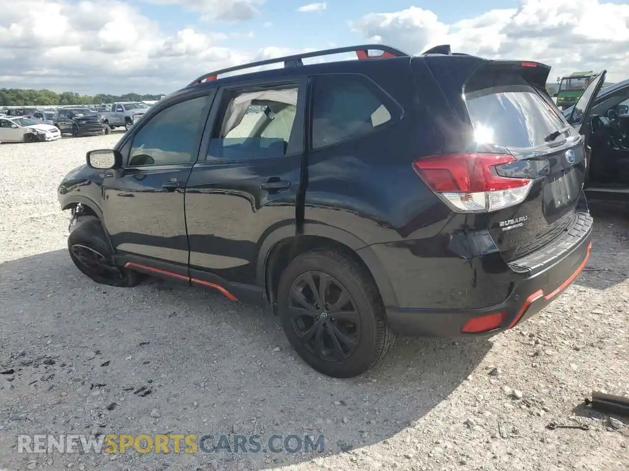 2 Photograph of a damaged car JF2SKARC0MH437236 SUBARU FORESTER 2021