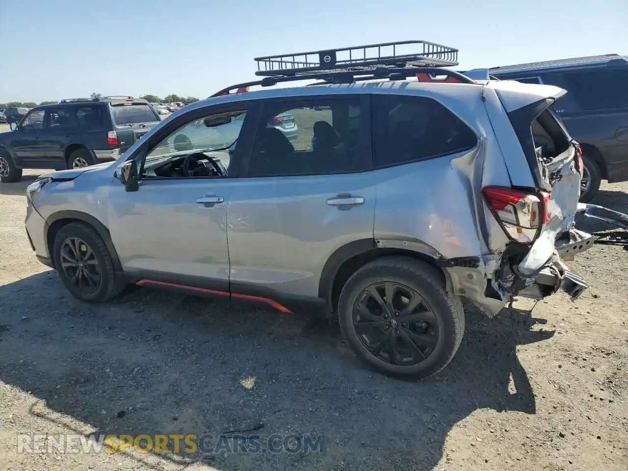 2 Photograph of a damaged car JF2SKARC0MH437625 SUBARU FORESTER 2021