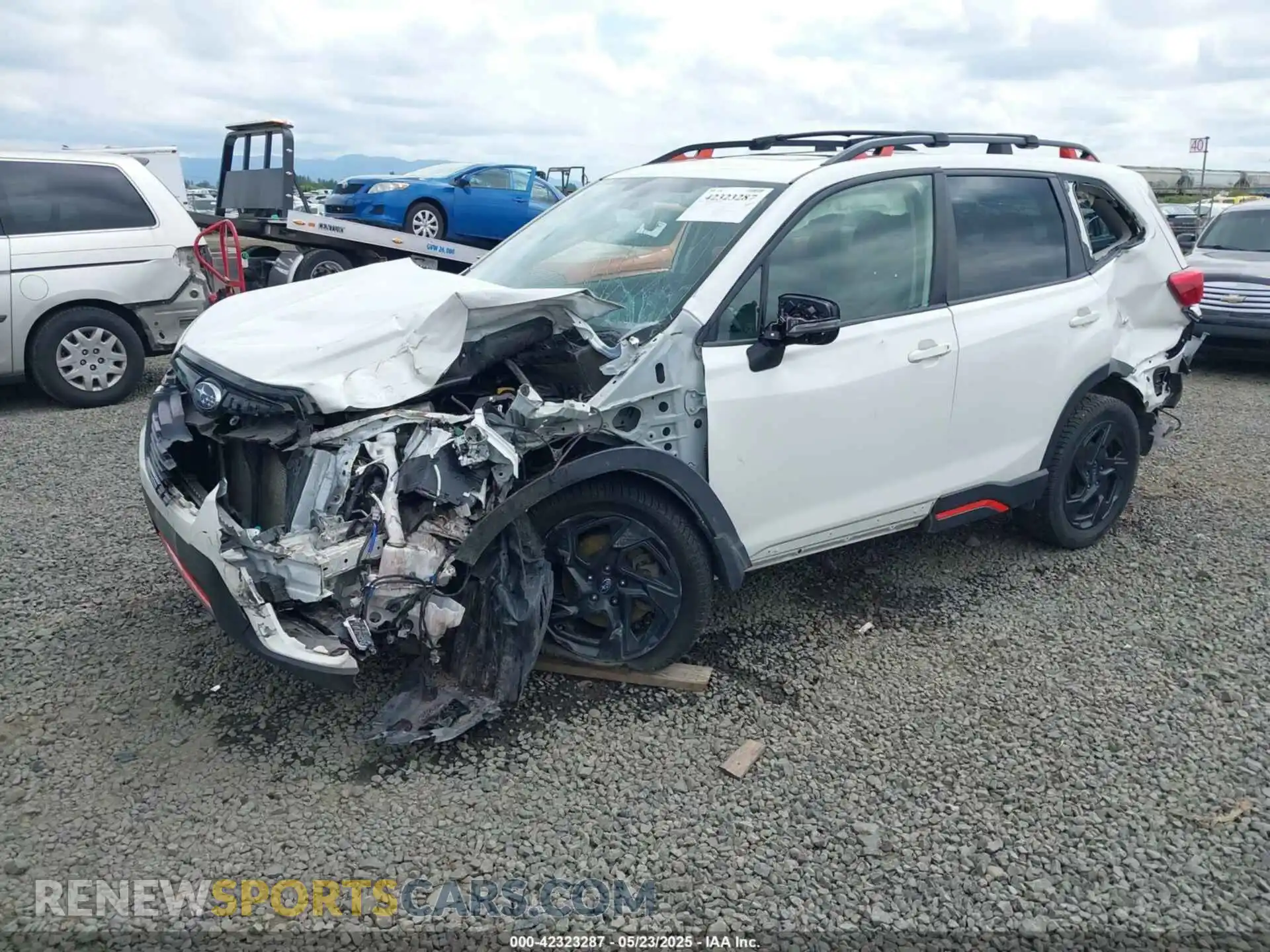 2 Photograph of a damaged car JF2SKARC0MH506247 SUBARU FORESTER 2021