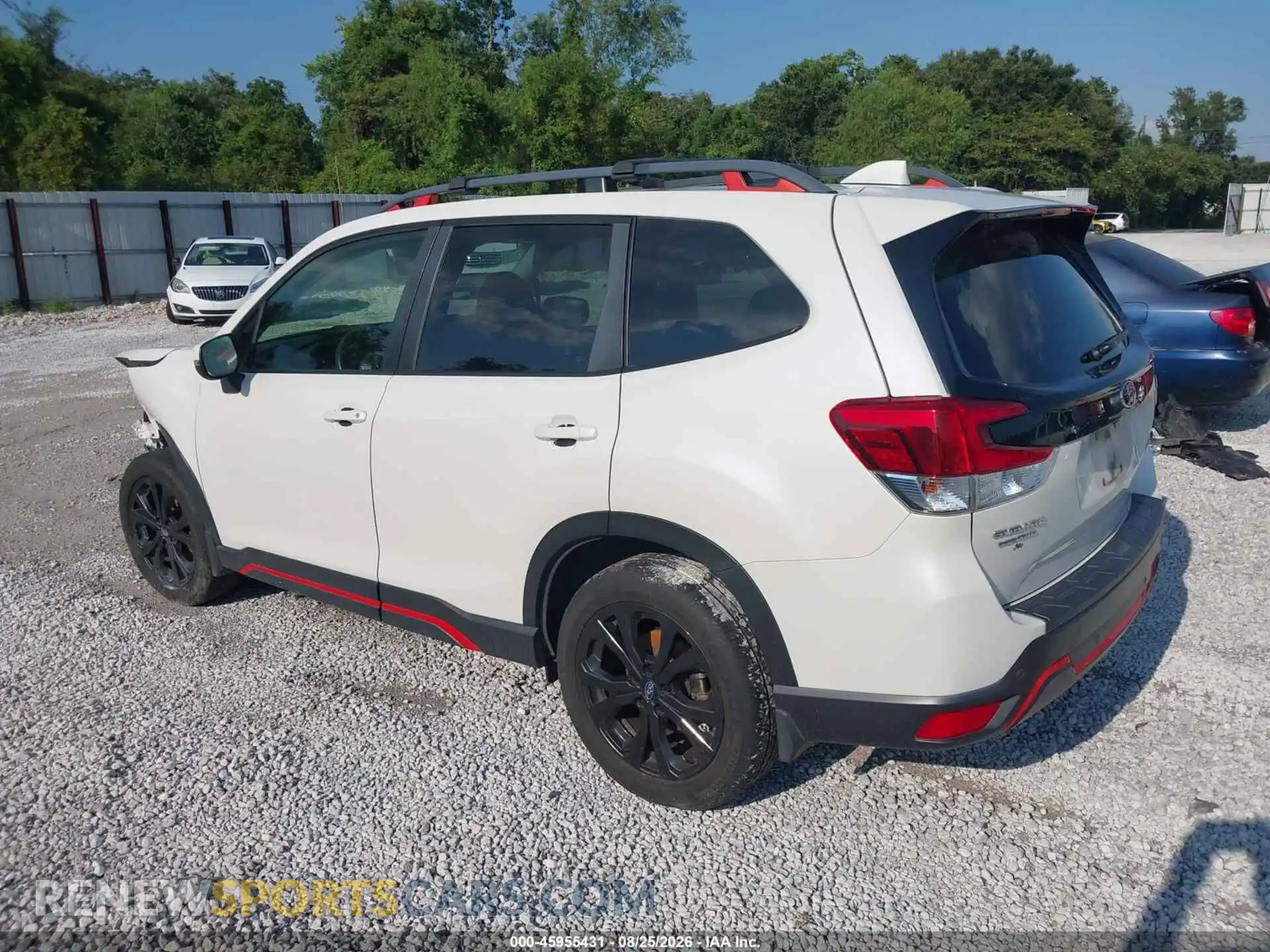 3 Photograph of a damaged car JF2SKARC1MH564772 SUBARU FORESTER 2021