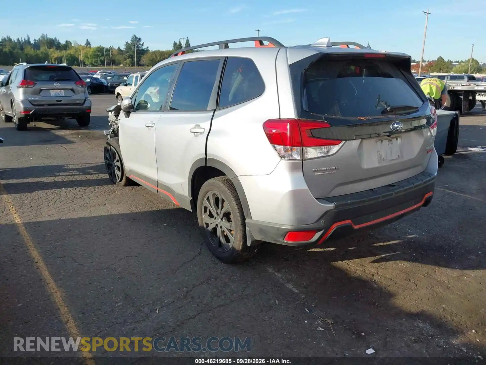 3 Фотография поврежденного автомобиля JF2SKARC2MH481030 SUBARU FORESTER 2021