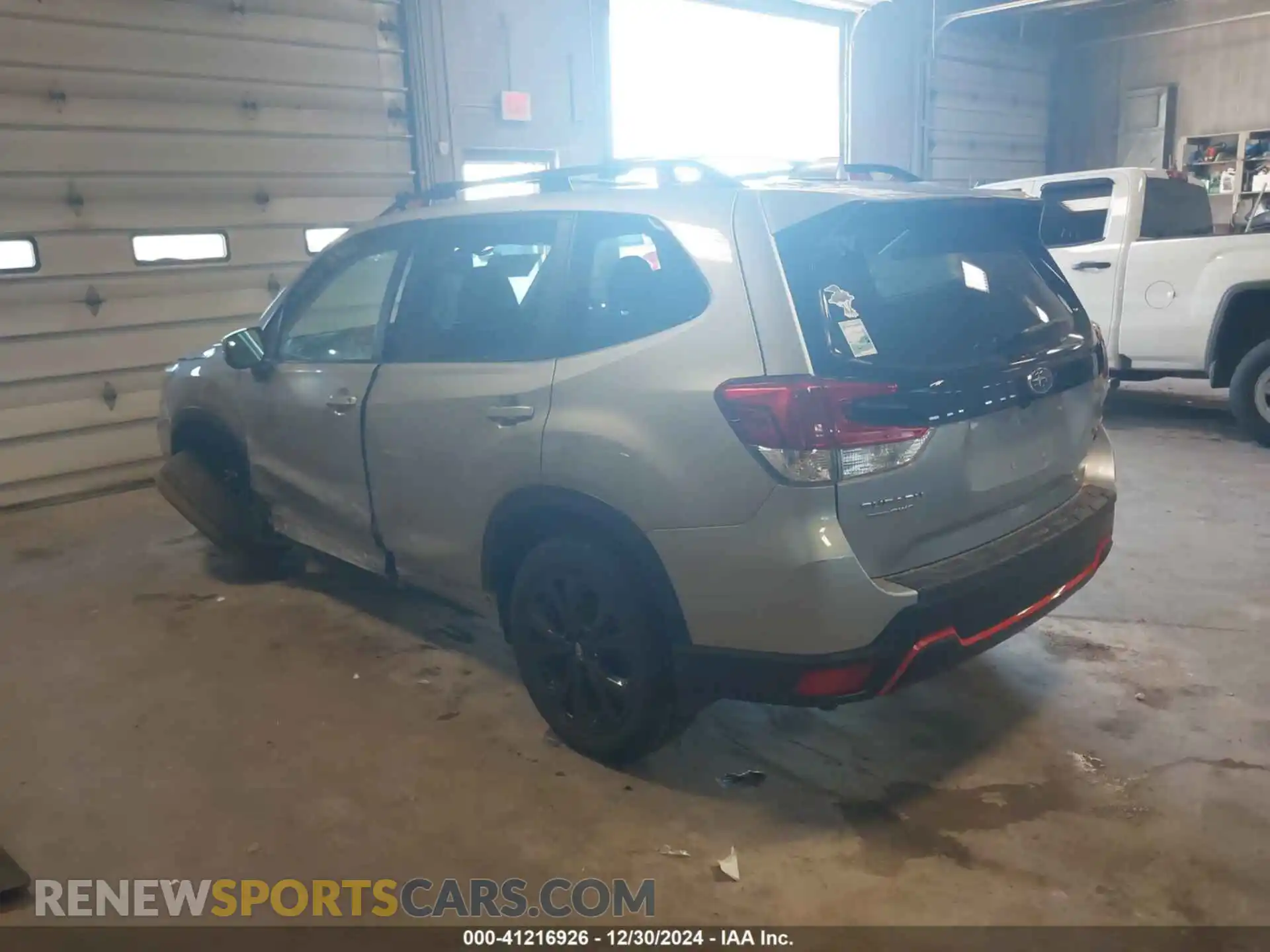 3 fotografías del automóvil dañado JF2SKARC2MH535054 SUBARU FORESTER 2021