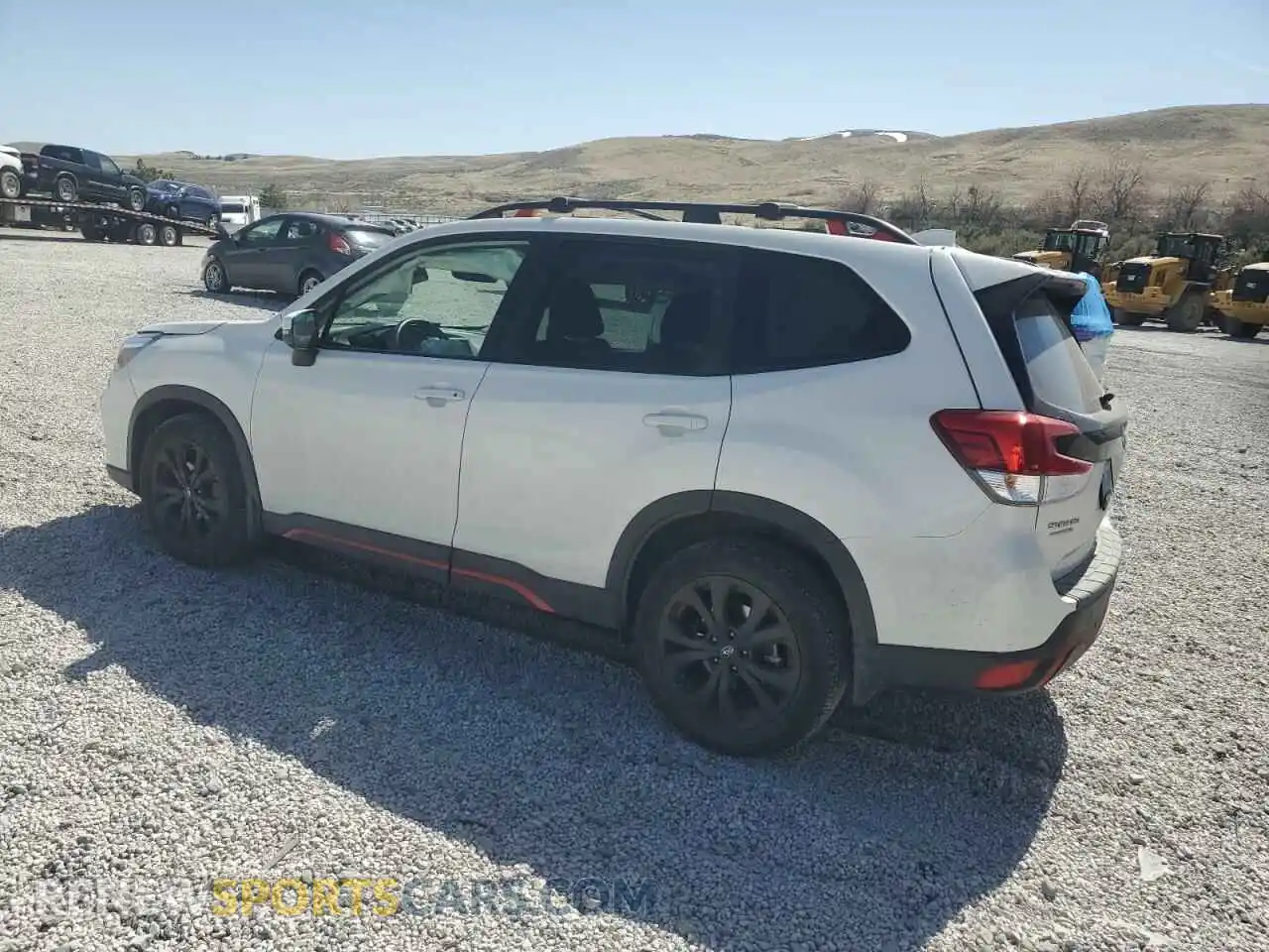 2 Photograph of a damaged car JF2SKARC2MH590376 SUBARU FORESTER 2021