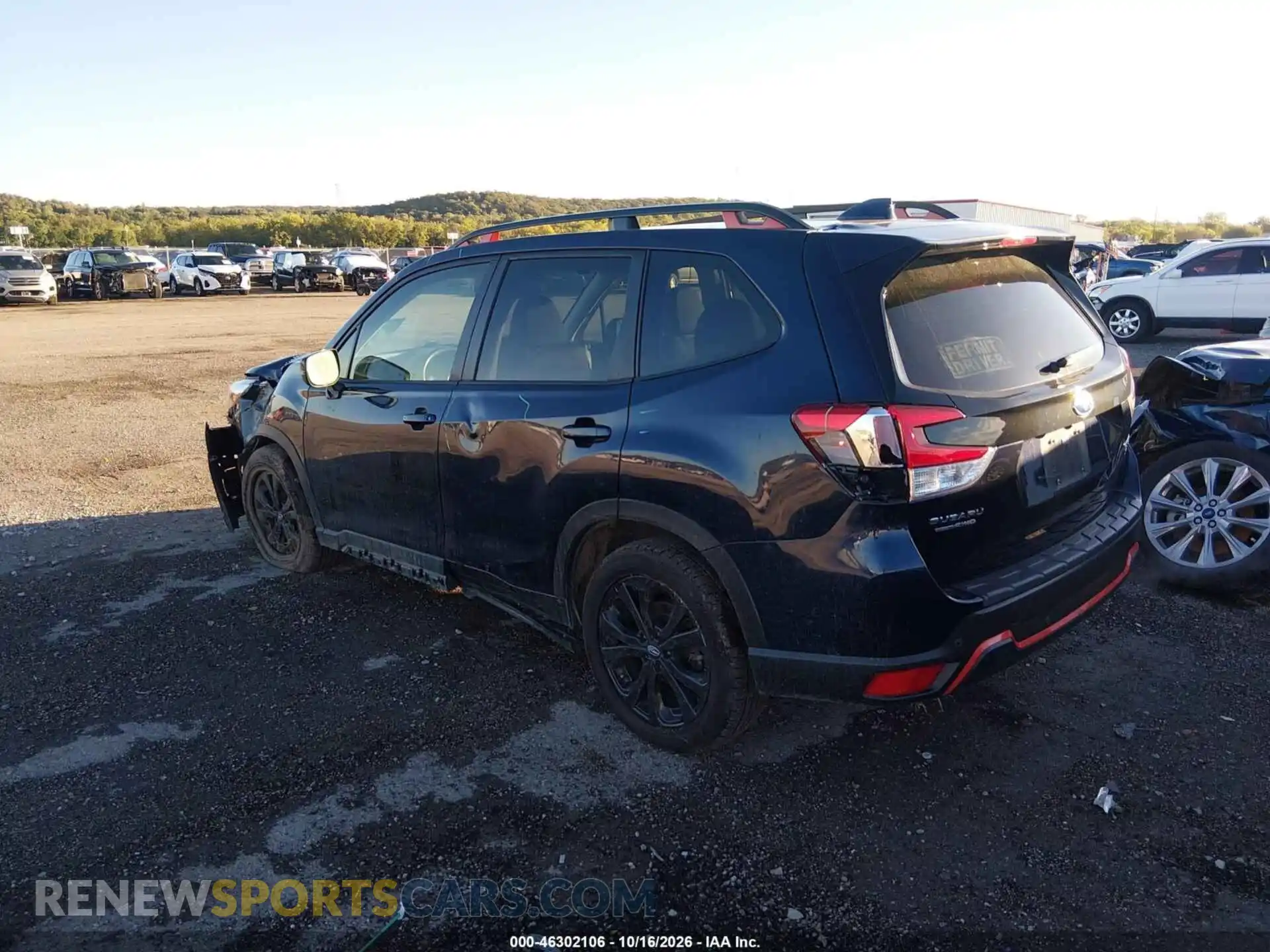 3 Photograph of a damaged car JF2SKARC3MH410242 SUBARU FORESTER 2021