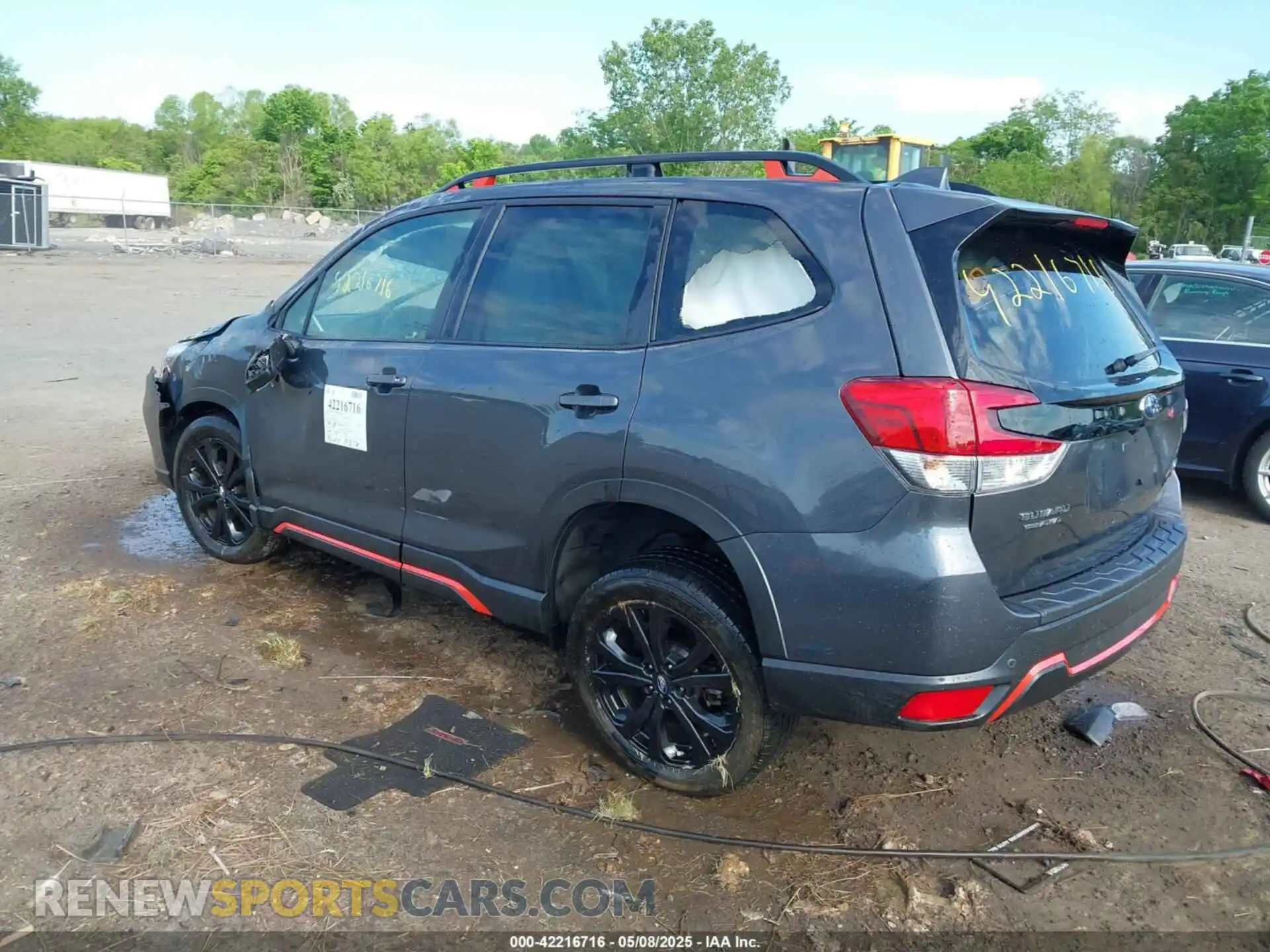 3 Photograph of a damaged car JF2SKARC3MH424884 SUBARU FORESTER 2021