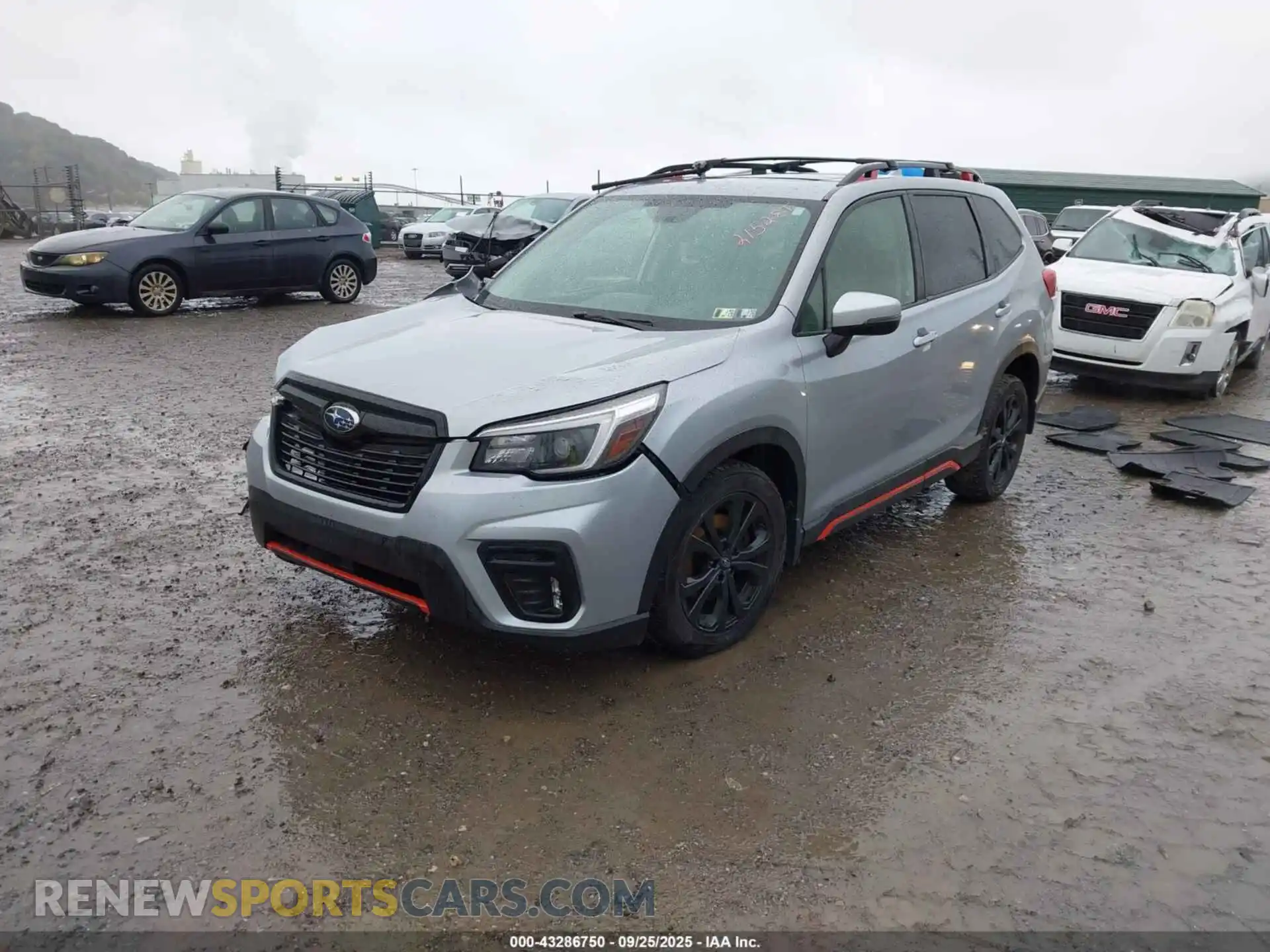 2 Photograph of a damaged car JF2SKARC3MH433570 SUBARU FORESTER 2021
