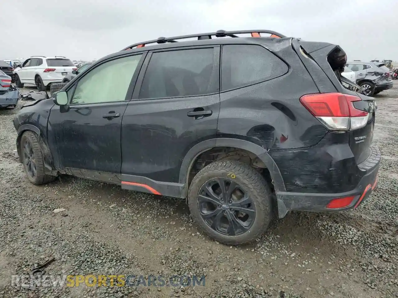 2 Photograph of a damaged car JF2SKARC3MH482350 SUBARU FORESTER 2021