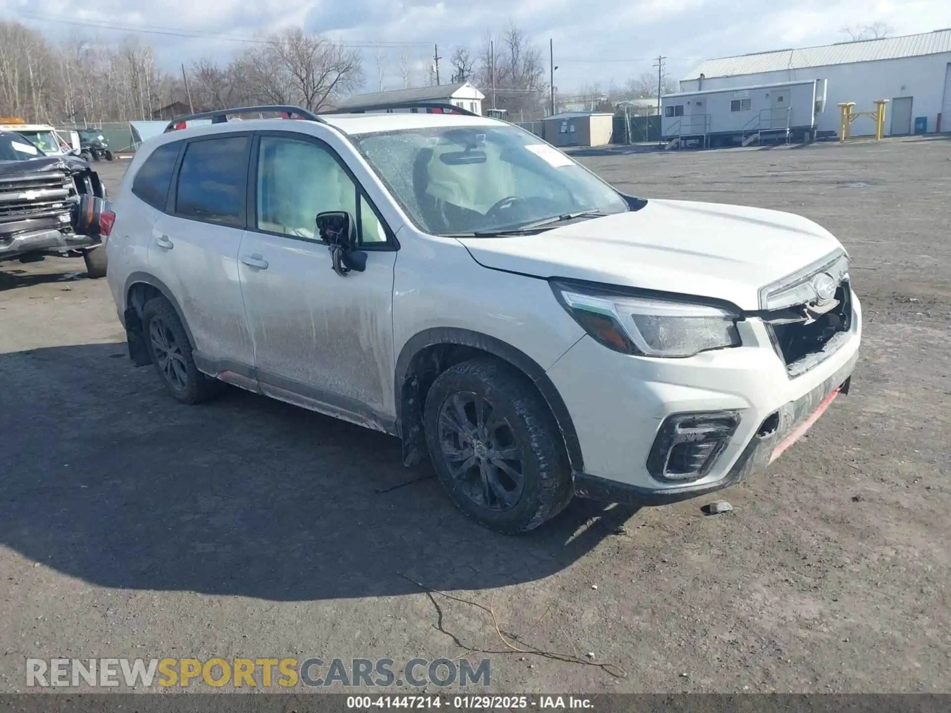 1 Photograph of a damaged car JF2SKARC3MH493266 SUBARU FORESTER 2021