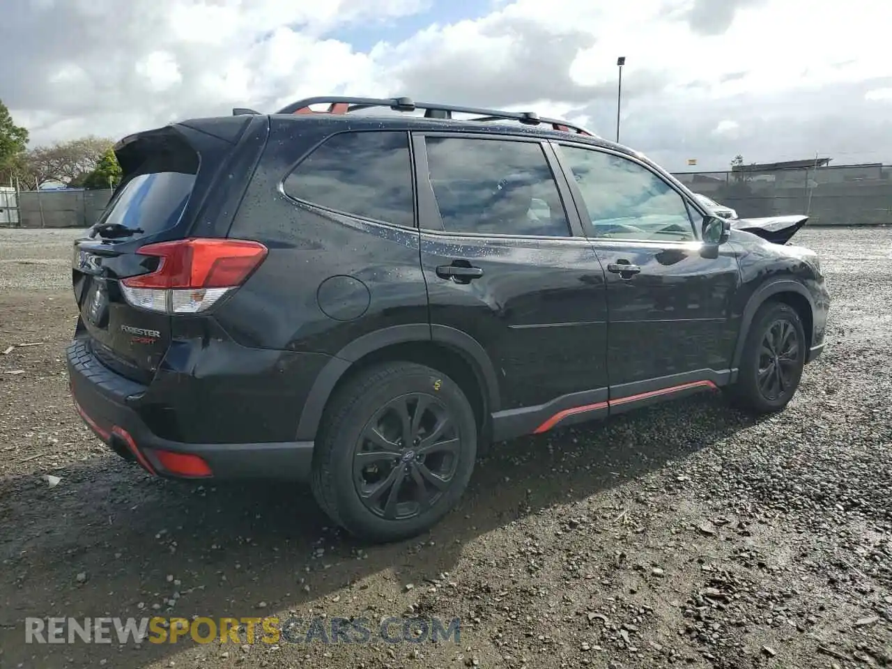 3 Photograph of a damaged car JF2SKARC3MH497706 SUBARU FORESTER 2021