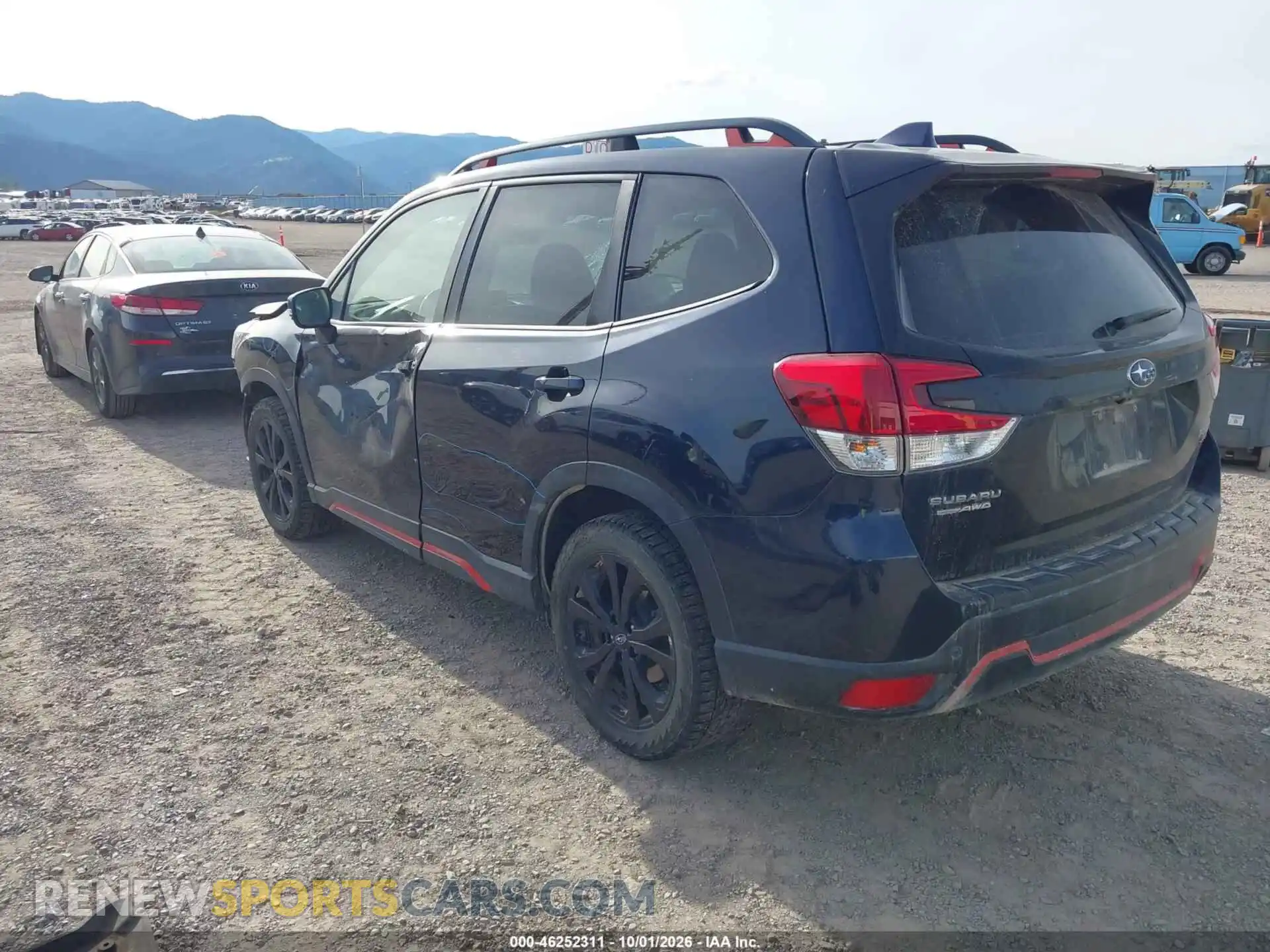 3 Фотография поврежденного автомобиля JF2SKARC3MH532129 SUBARU FORESTER 2021