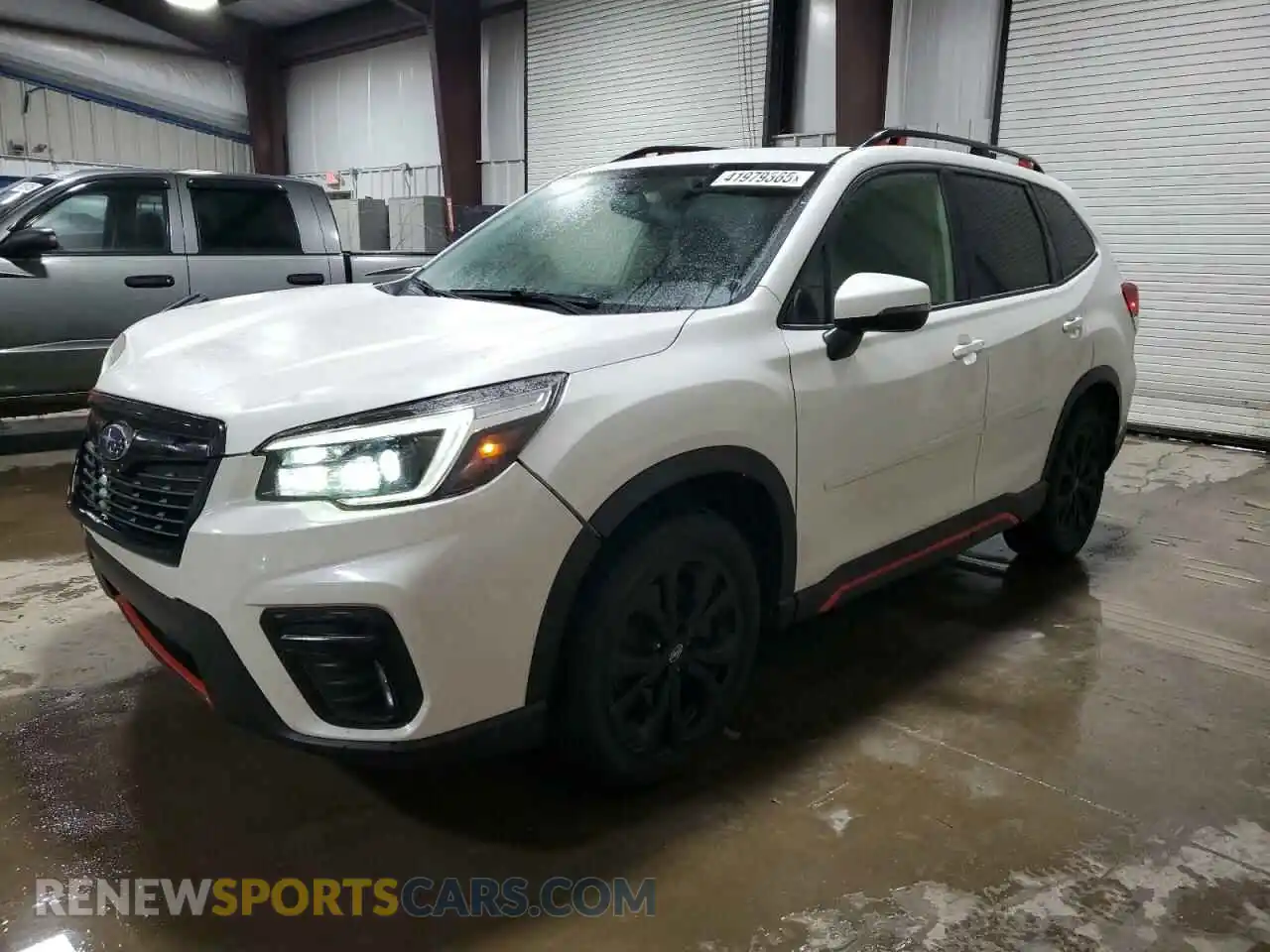 1 Photograph of a damaged car JF2SKARC3MH571805 SUBARU FORESTER 2021