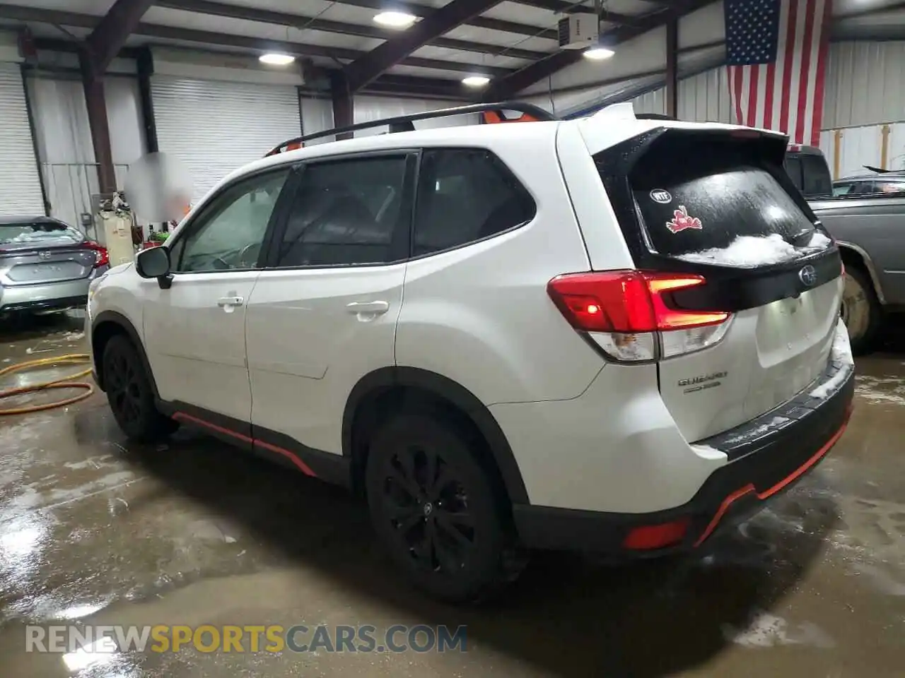 2 Photograph of a damaged car JF2SKARC3MH571805 SUBARU FORESTER 2021