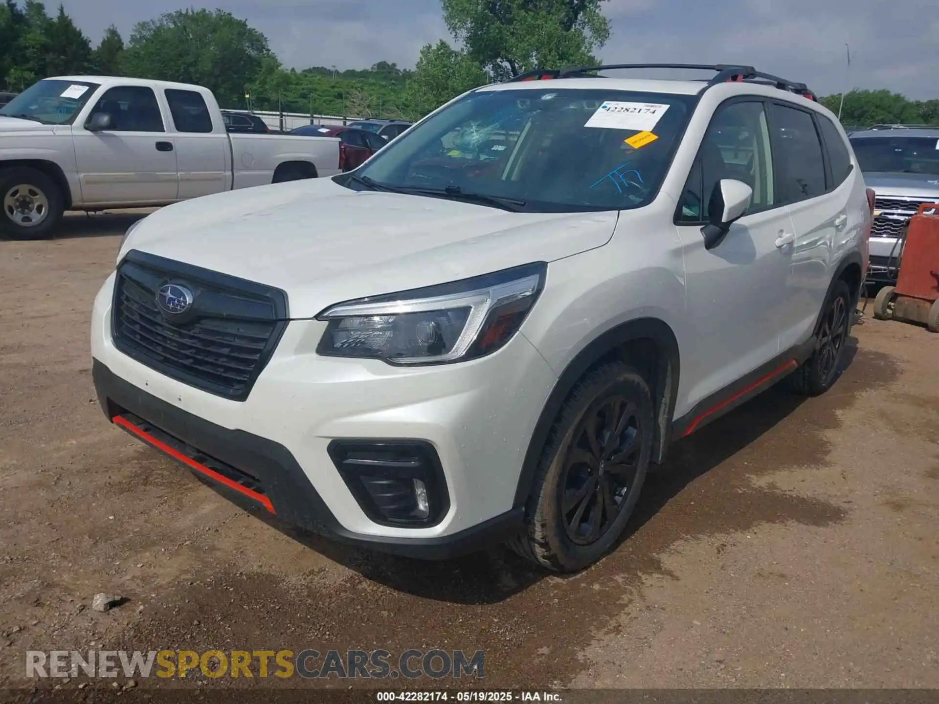 2 Photograph of a damaged car JF2SKARC3MH577460 SUBARU FORESTER 2021