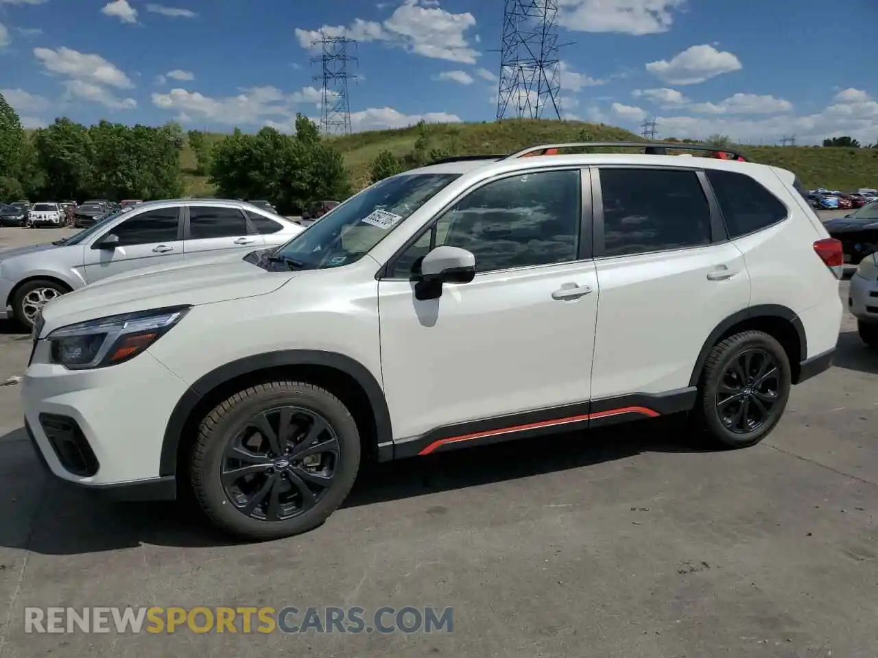 1 fotografías del automóvil dañado JF2SKARC4MH461216 SUBARU FORESTER 2021