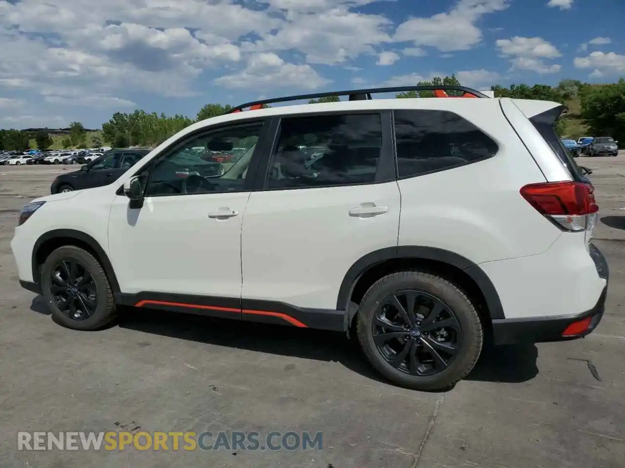 2 fotografías del automóvil dañado JF2SKARC4MH461216 SUBARU FORESTER 2021