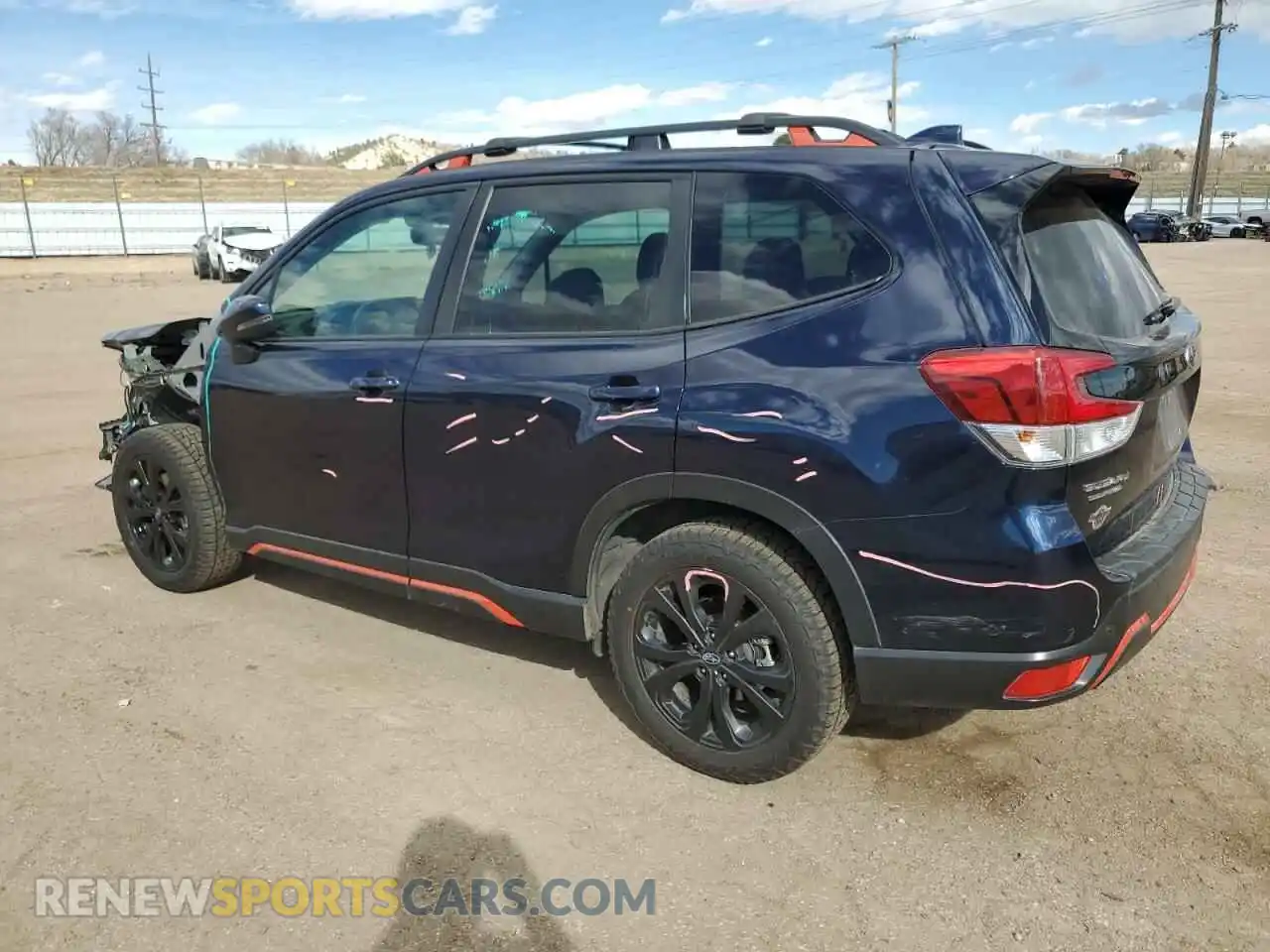 2 Photograph of a damaged car JF2SKARC4MH498458 SUBARU FORESTER 2021