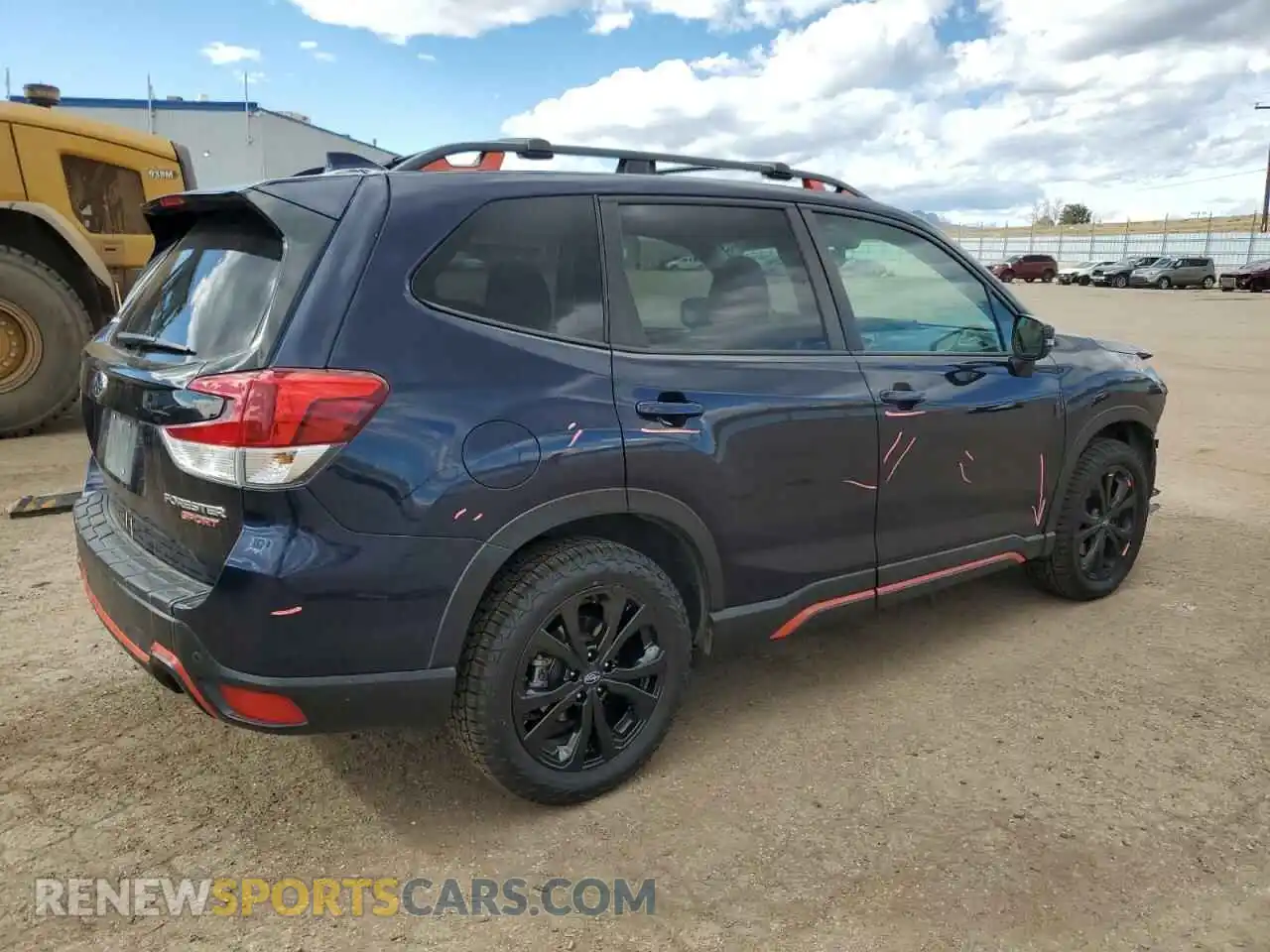 3 Photograph of a damaged car JF2SKARC4MH498458 SUBARU FORESTER 2021