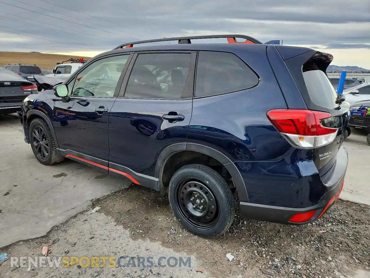2 Photograph of a damaged car JF2SKARC5MH471236 SUBARU FORESTER 2021