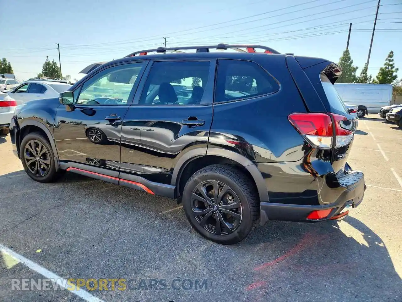 2 Фотография поврежденного автомобиля JF2SKARC5MH502114 SUBARU FORESTER 2021