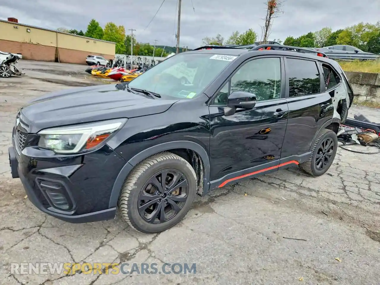 1 fotografías del automóvil dañado JF2SKARC5MH506373 SUBARU FORESTER 2021