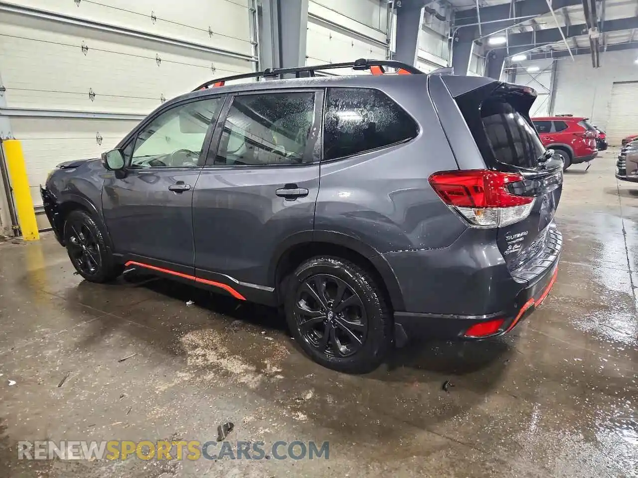 2 Фотография поврежденного автомобиля JF2SKARC6MH495626 SUBARU FORESTER 2021